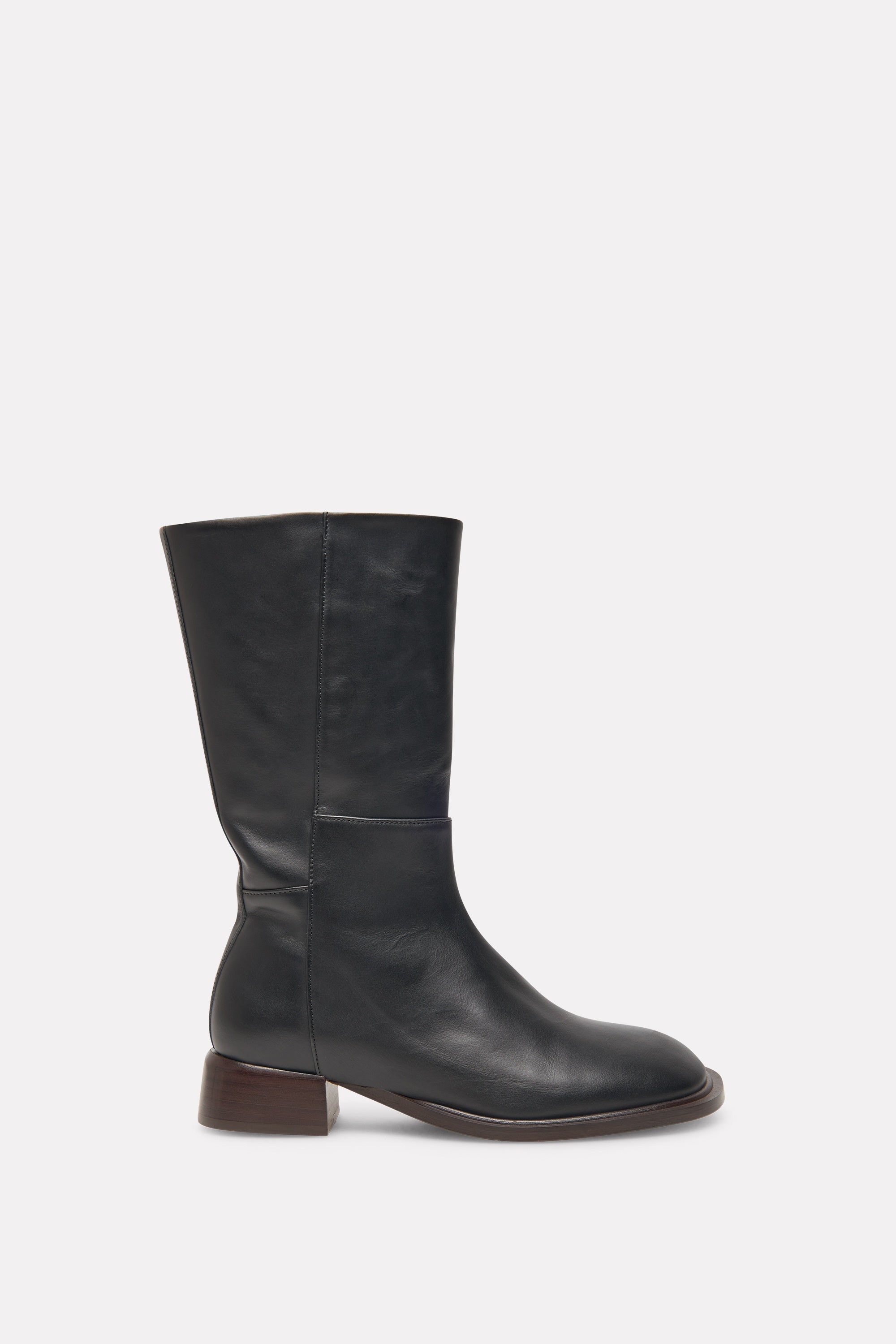 MKDT Studio Aneko Smooth Leather Shoes BLACK