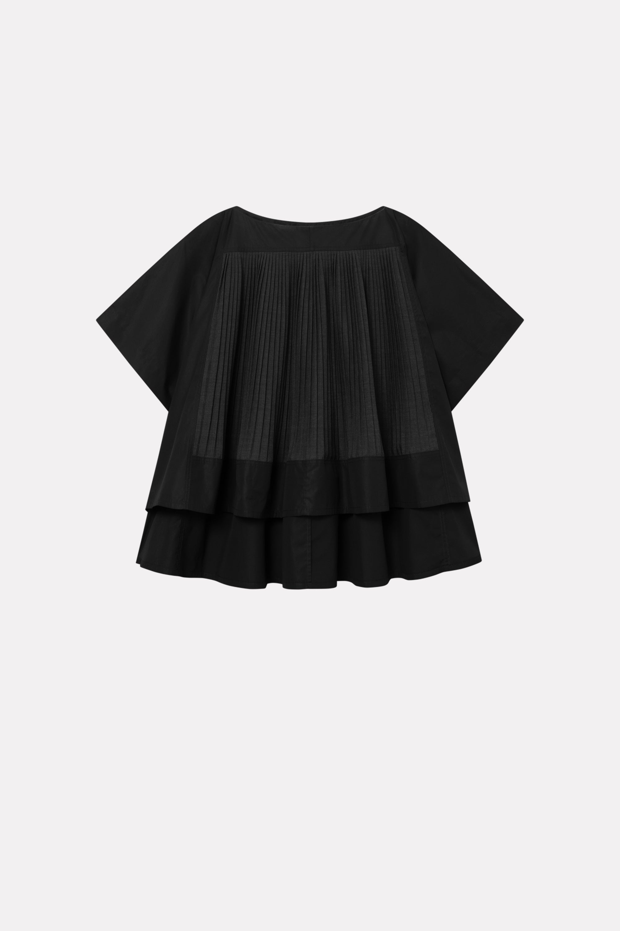 MKDT Studio BEBEL COTTON POPLIN Shirts BLACK