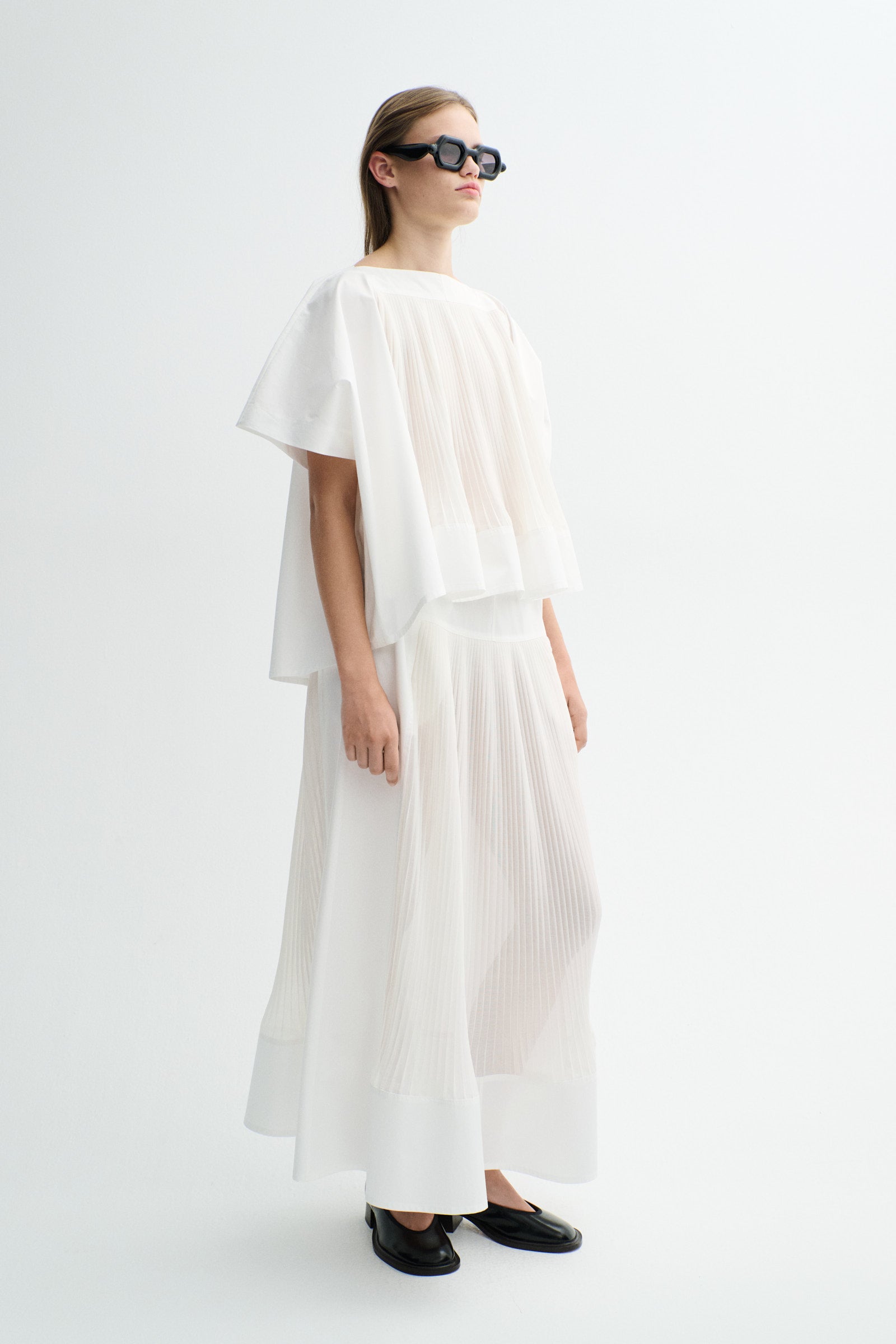 MKDT Studio BEBEL COTTON POPLIN Shirts WHITE