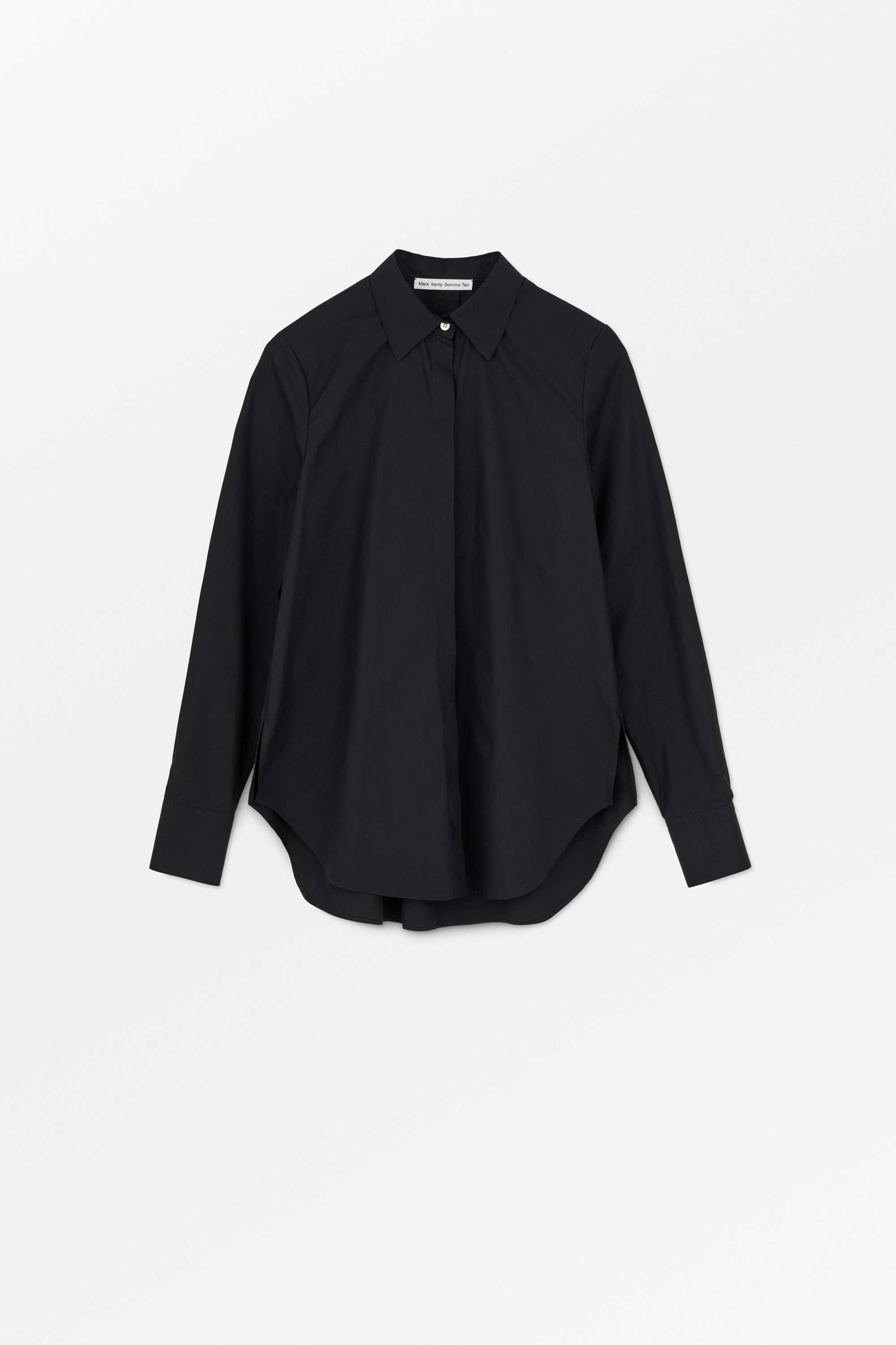 MKDT Studio Bertine Poplin Shirts BLACK