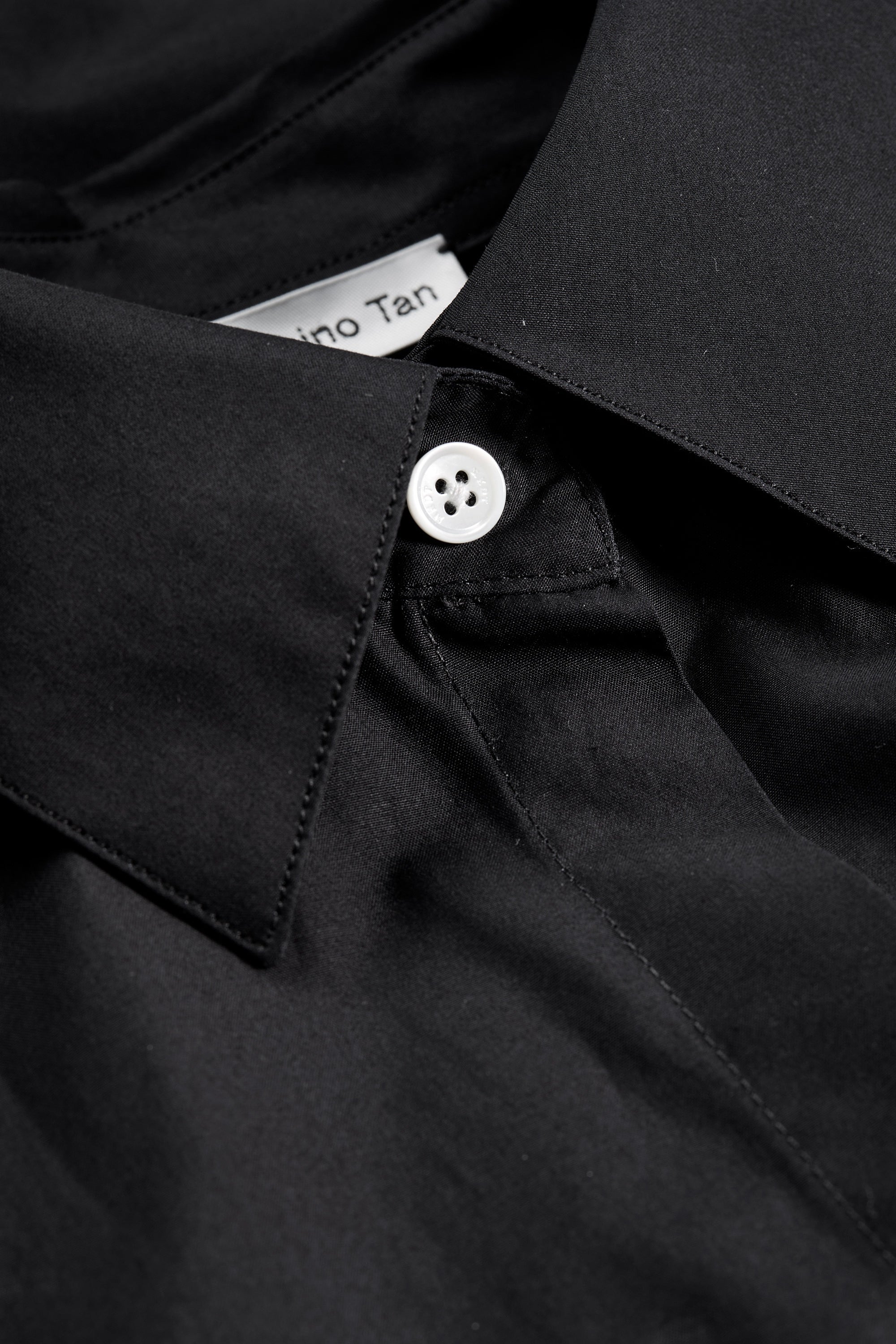 MKDT Studio Bertine Poplin Shirts BLACK