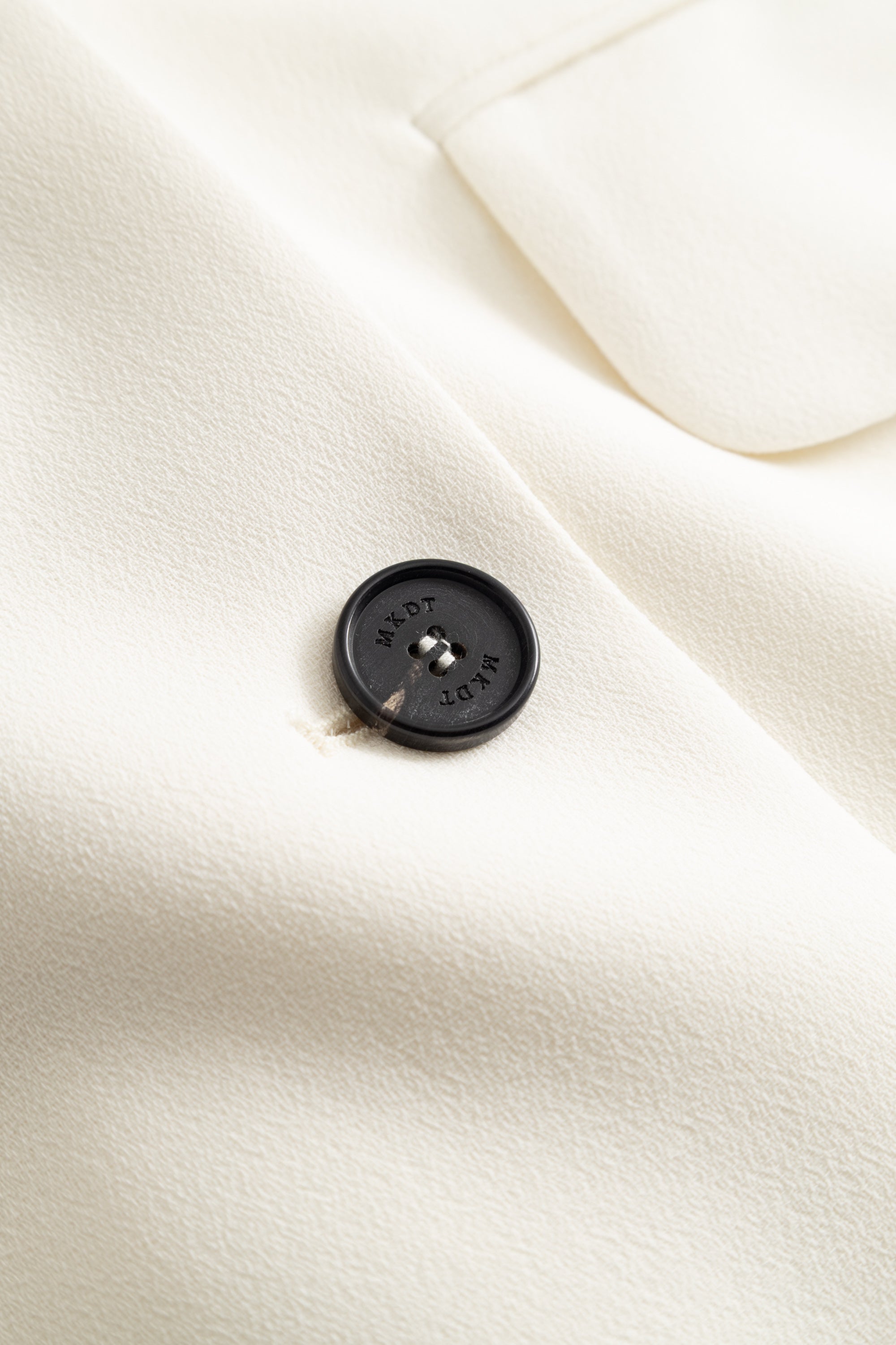 MKDT Studio CALIA CREPE GEORGETTE Coats IVORY