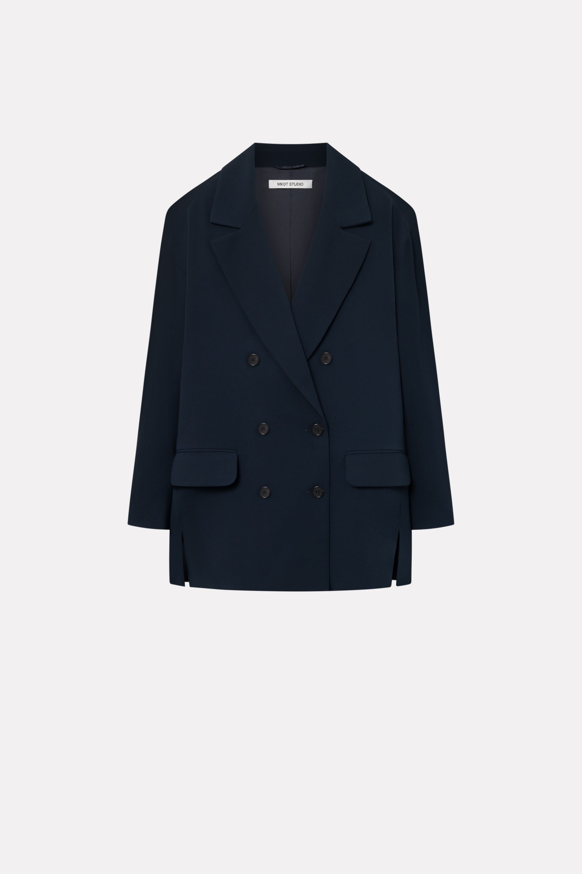 MKDT Studio CALIA CREPE GEORGETTE Coats NAVY