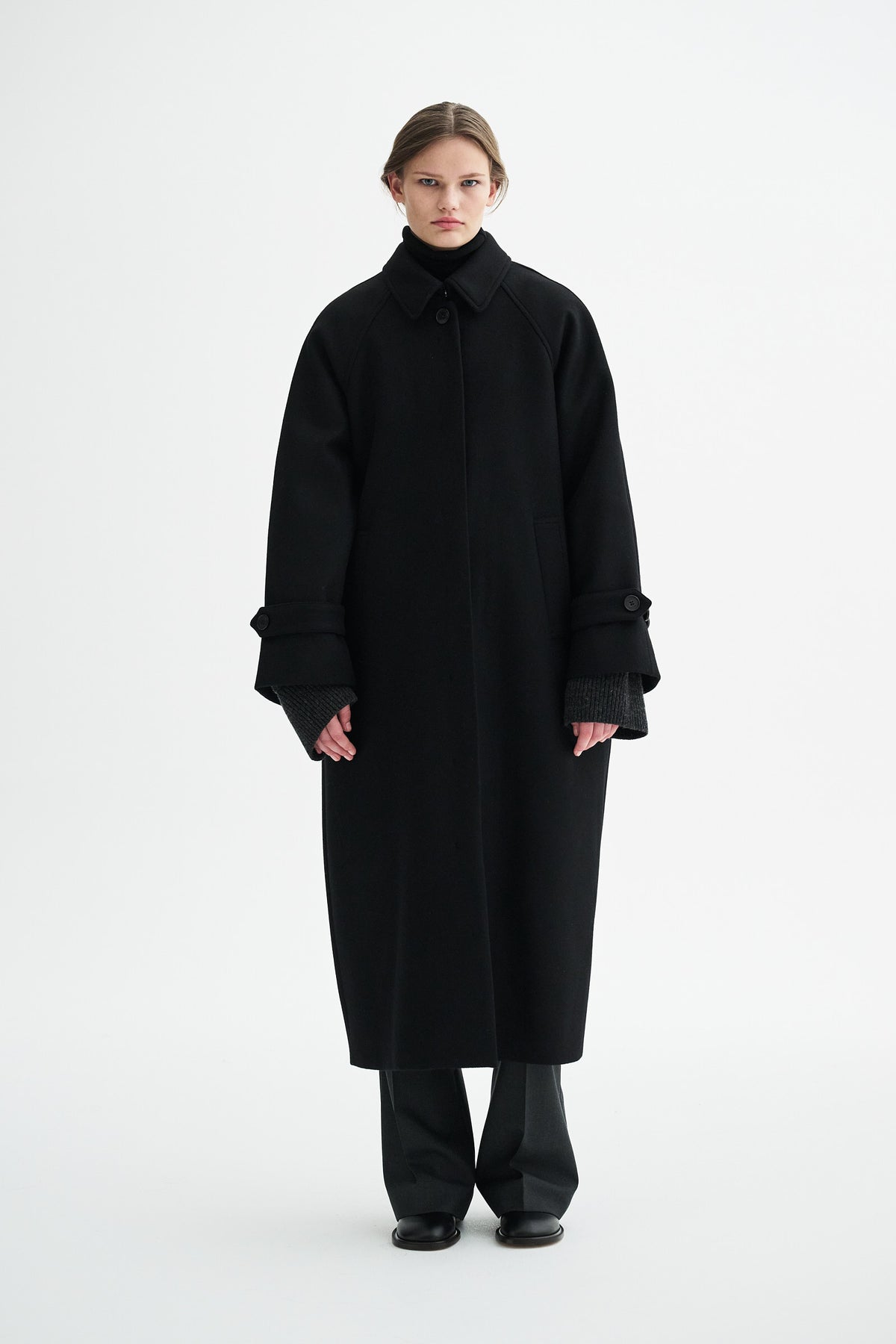 MKDT Studio CARO WOOL COAT Coats BLACK