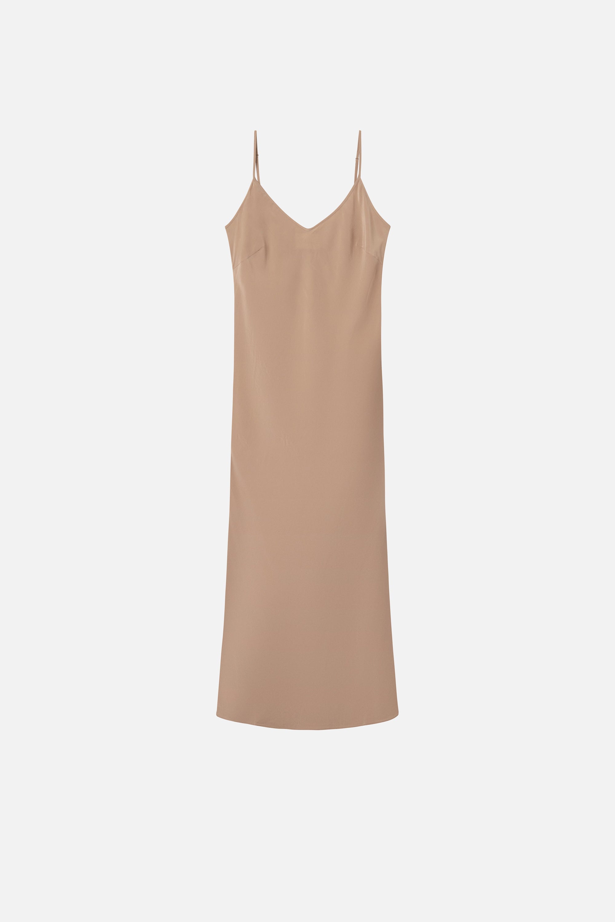 Mark Kenly Domino Tan DALARY RICCI CREPE DE CHINE Dresses
