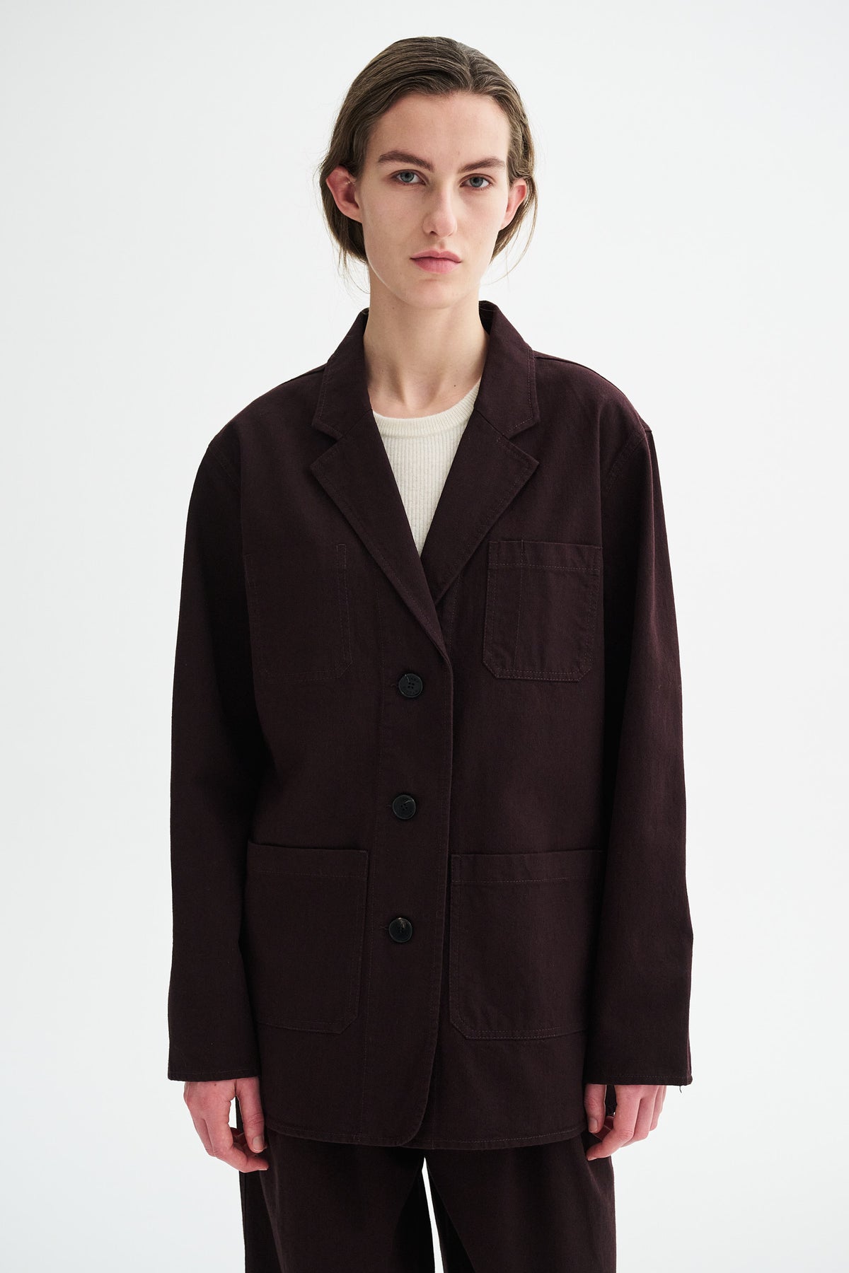 MKDT Studio JORDANA COTTON TWILL Jackets FIG