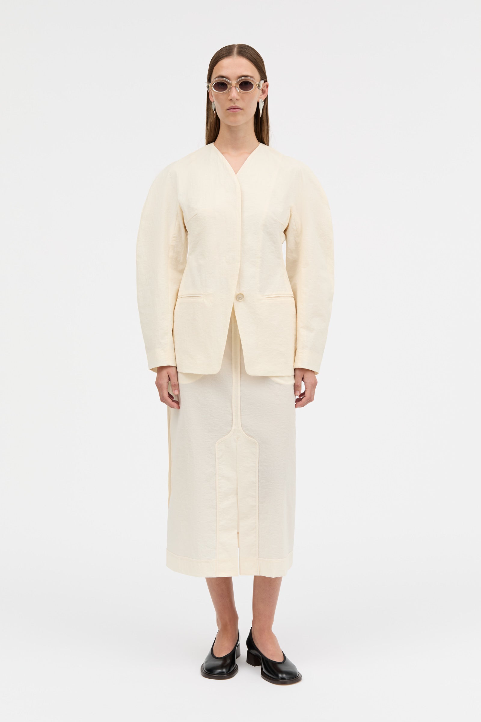 MKDT Studio Jory Jacket Jackets ECRU