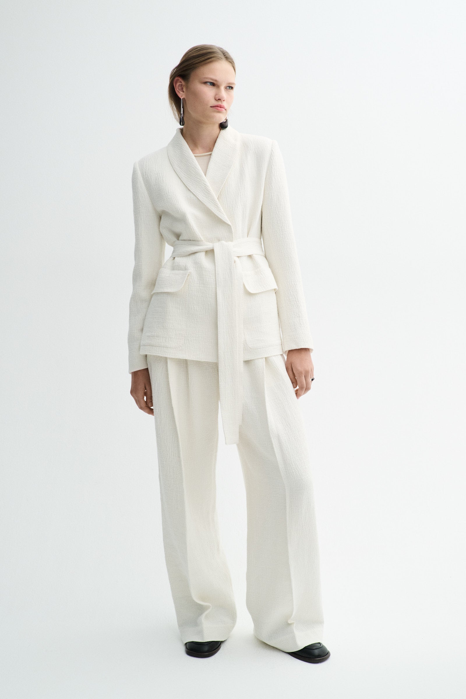 MKDT Studio JUDE IVORY WAVE Jackets IVORY