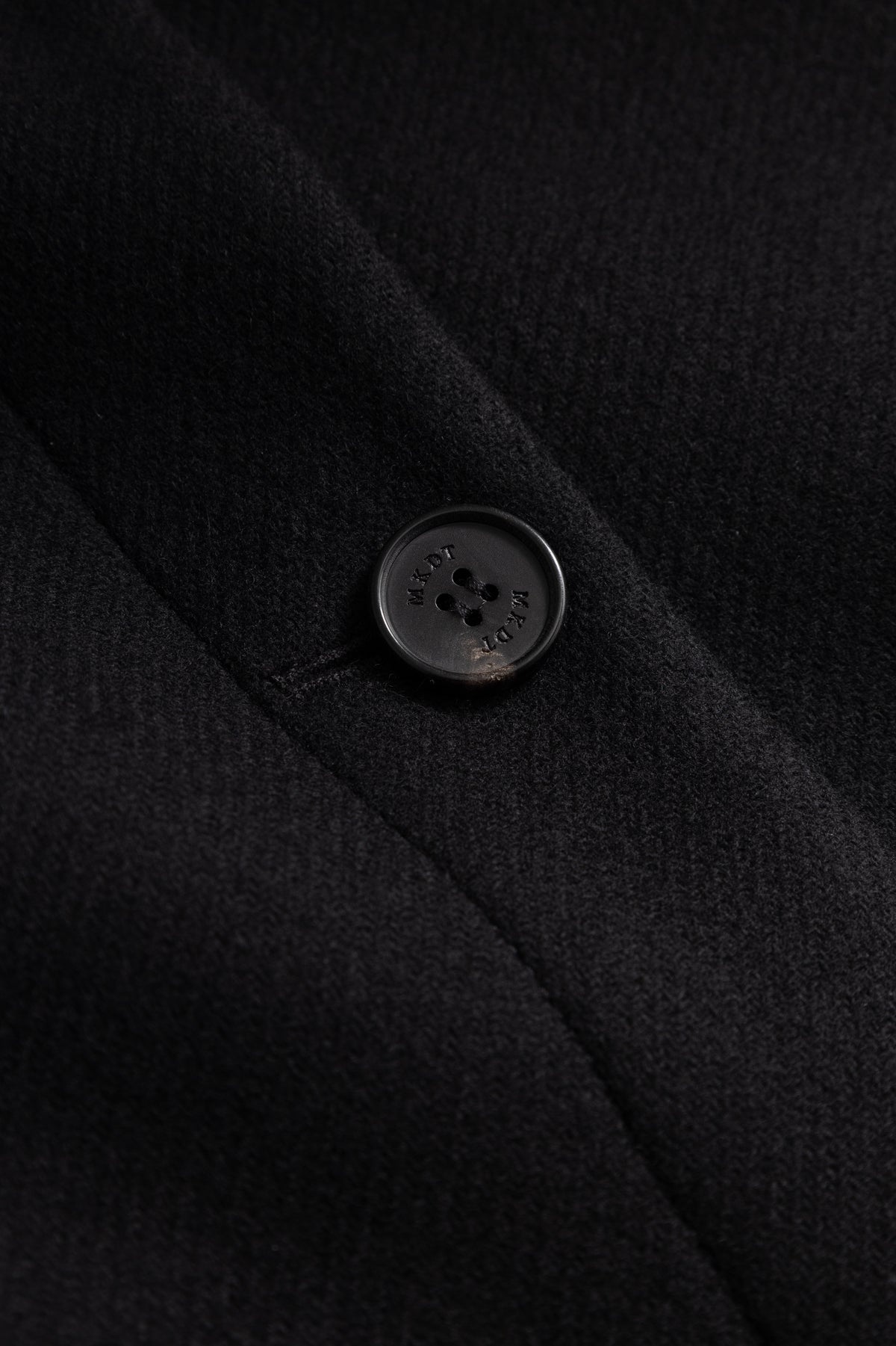 MKDT Studio JULIA WOOL COAT Jackets BLACK