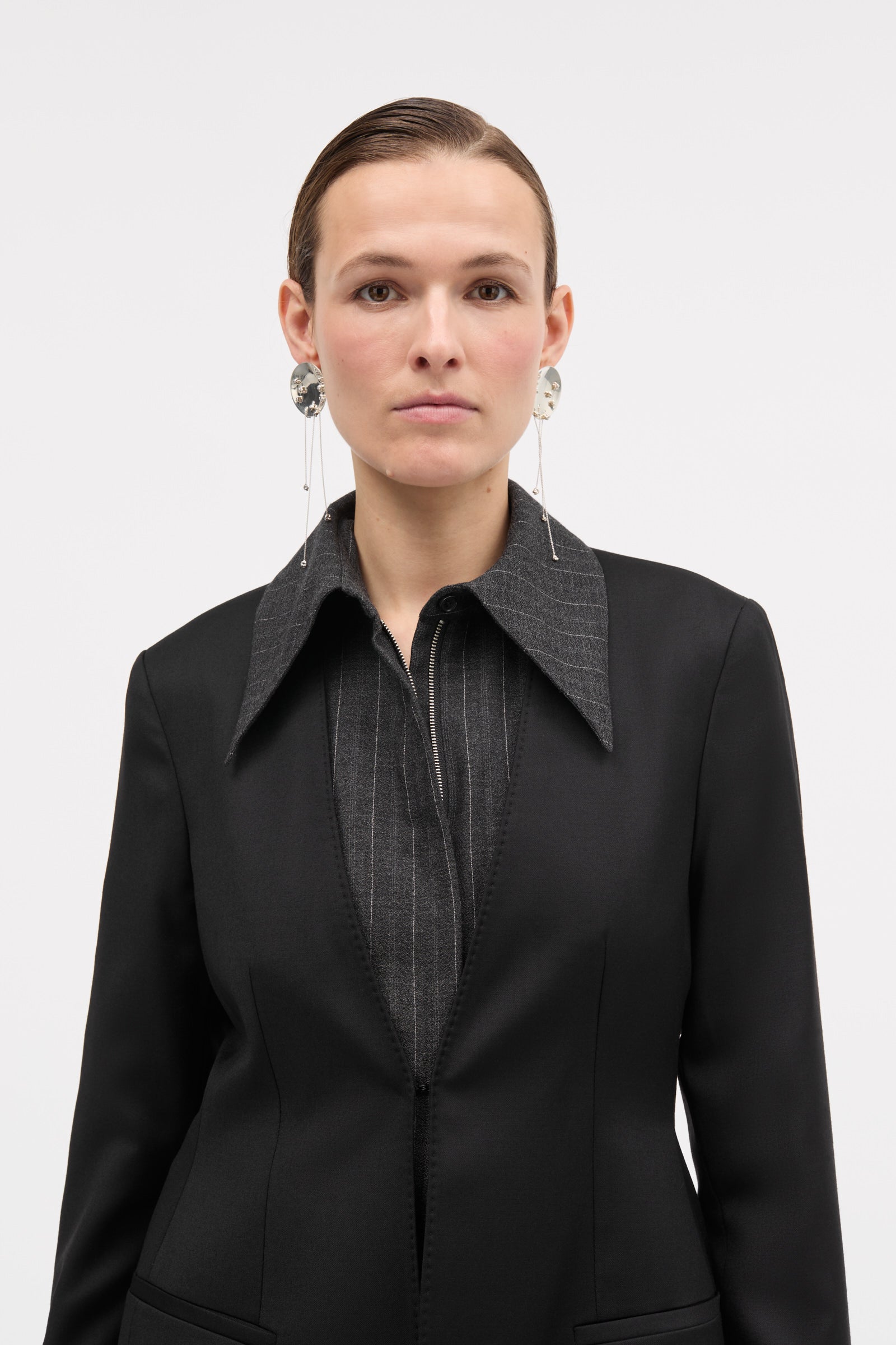 MKDT Studio Jonika Light Wool Jackets BLACK