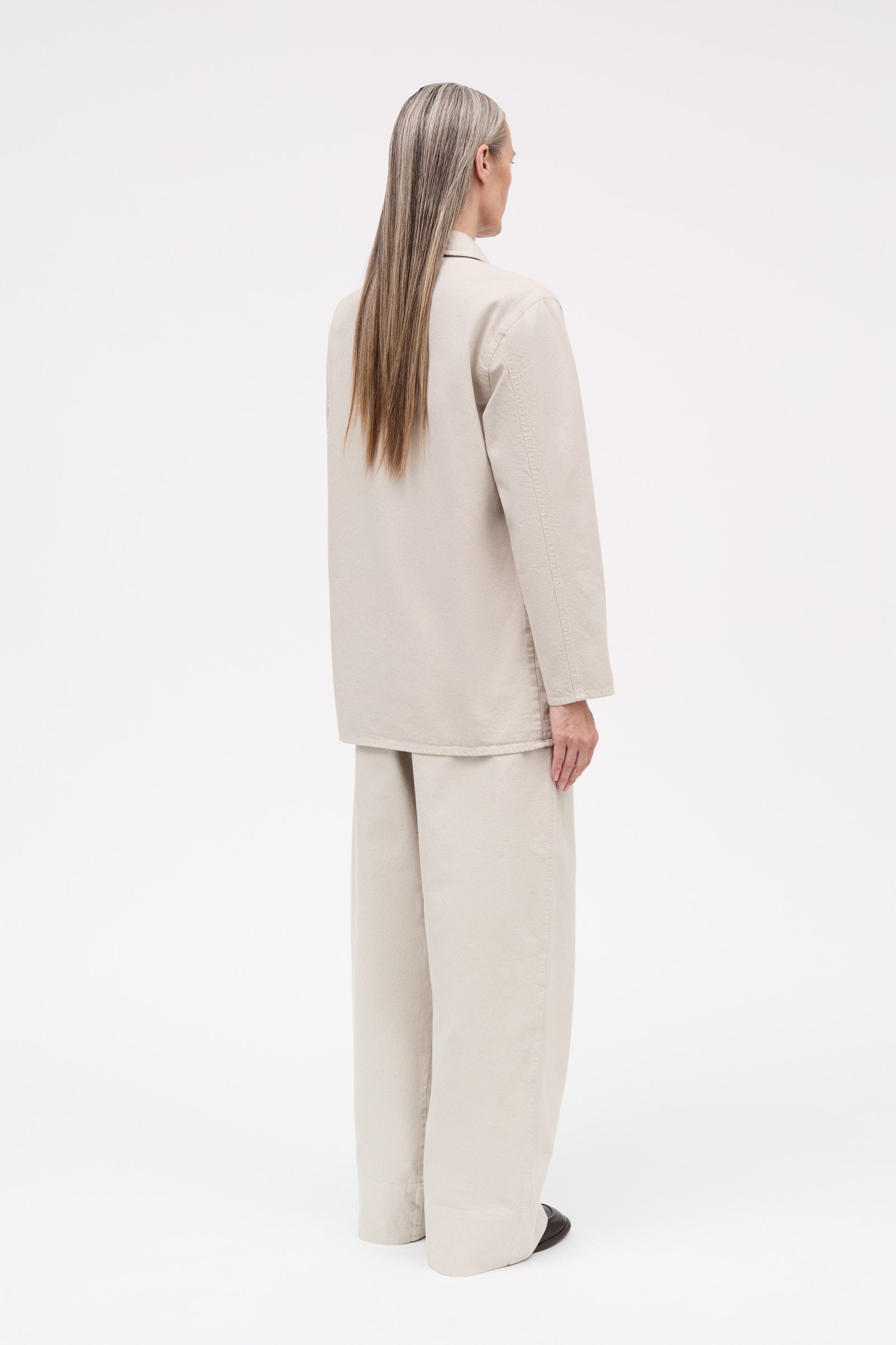 MKDT Studio Jordana Cotton Twill Jackets STONE GREY