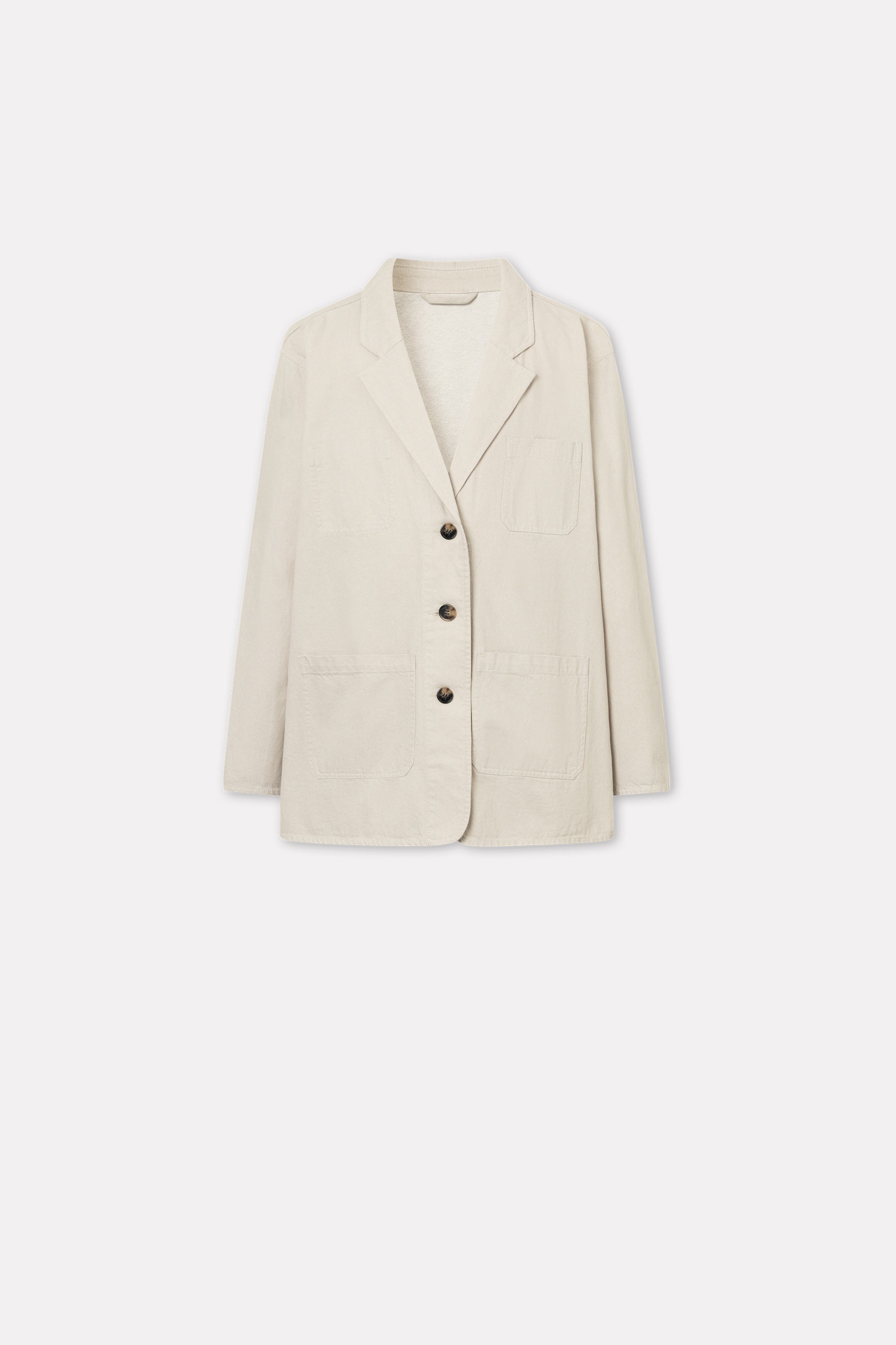 MKDT Studio Jordana Cotton Twill Jackets STONE GREY