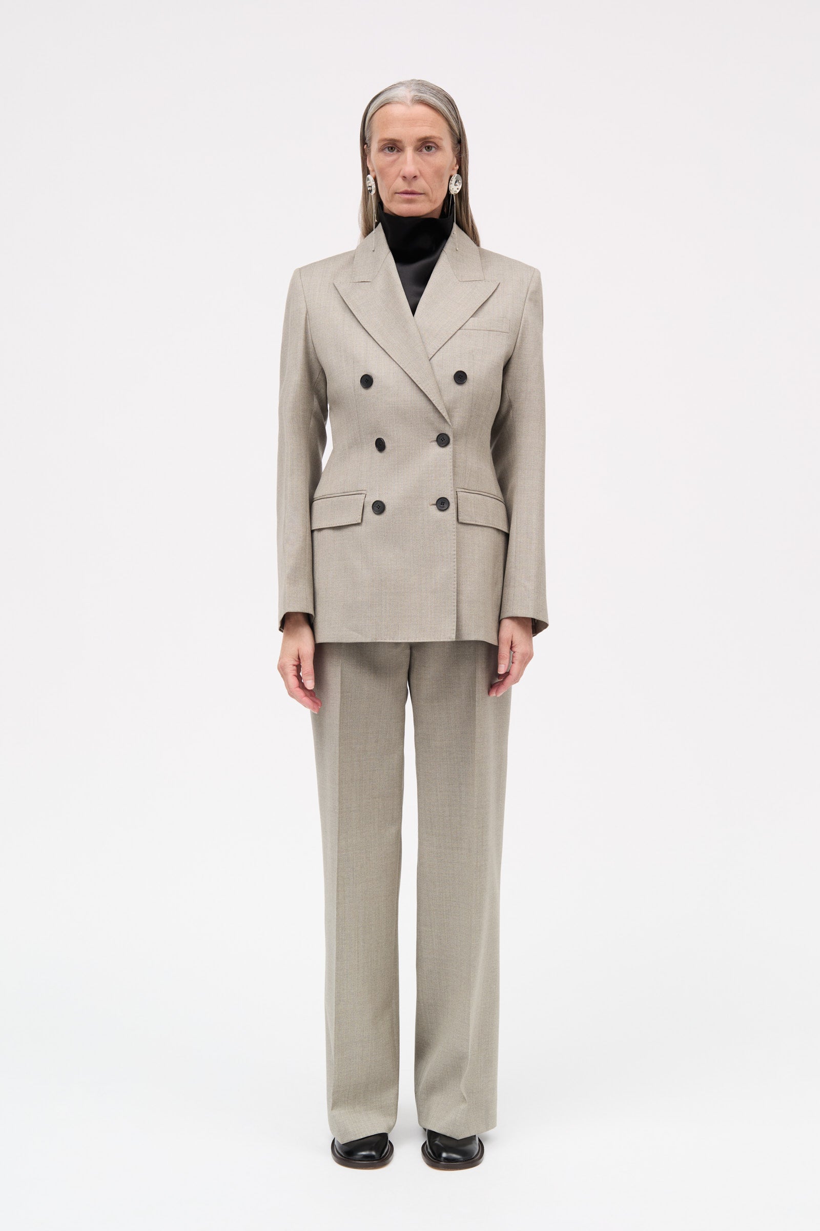 MKDT Studio Juliana Light Wool Jackets SAND