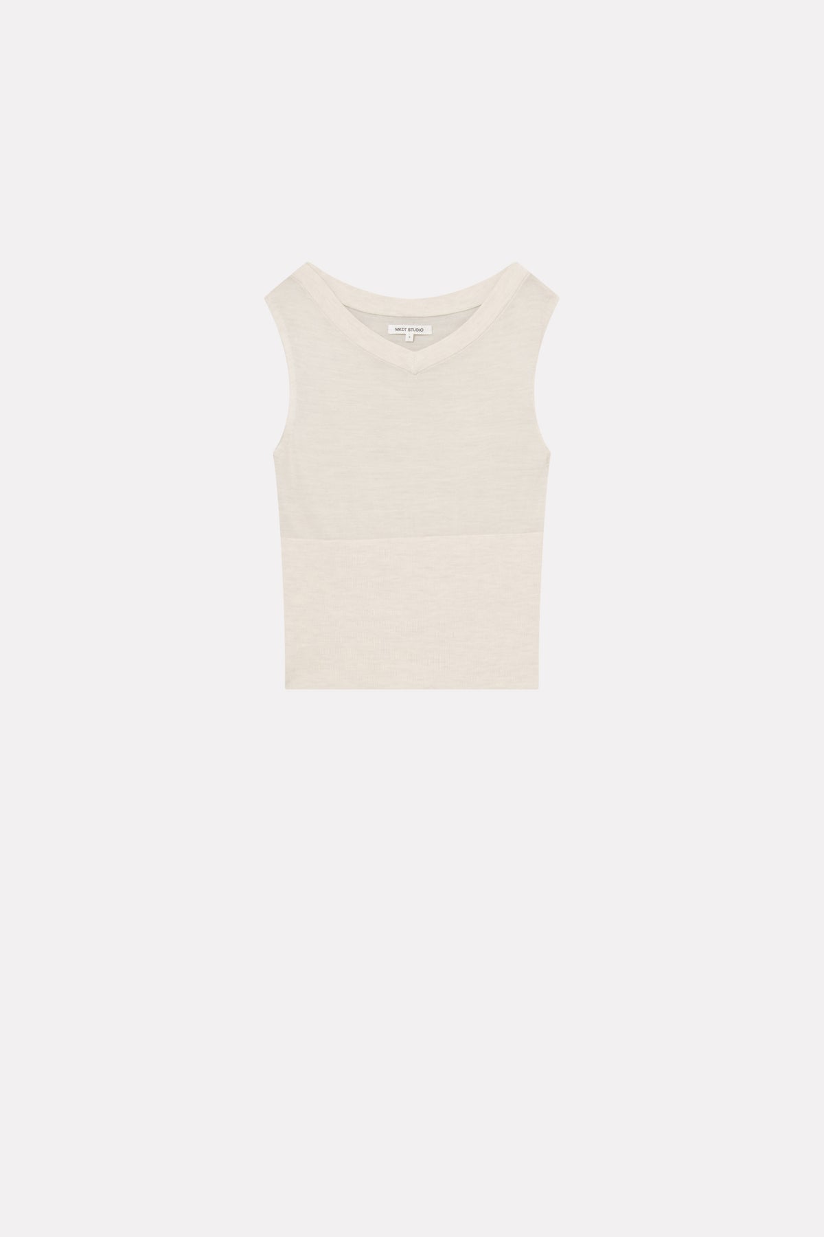 MKDT Studio KISHI MERINO Shirts LIGHT IVORY