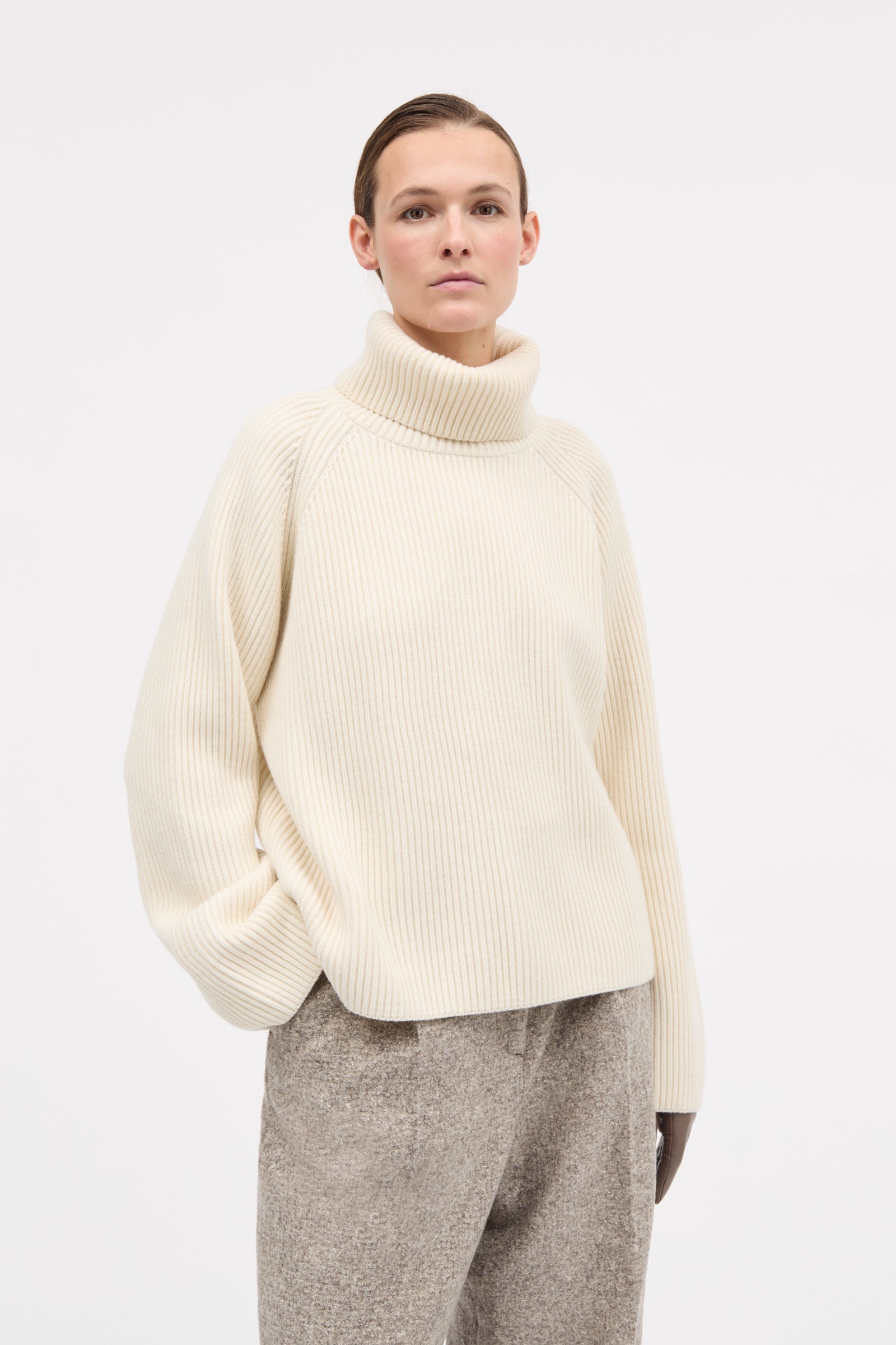 MKDT Studio Karlotta Knit Sweater STONE