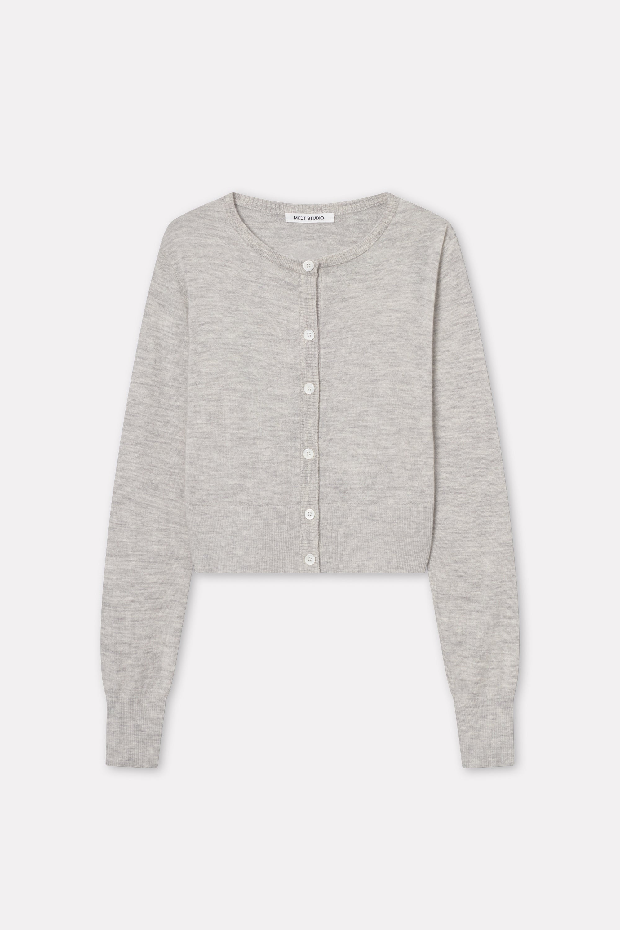 MKDT Studio Klairo Cashmere Sweater LIGHT GREY