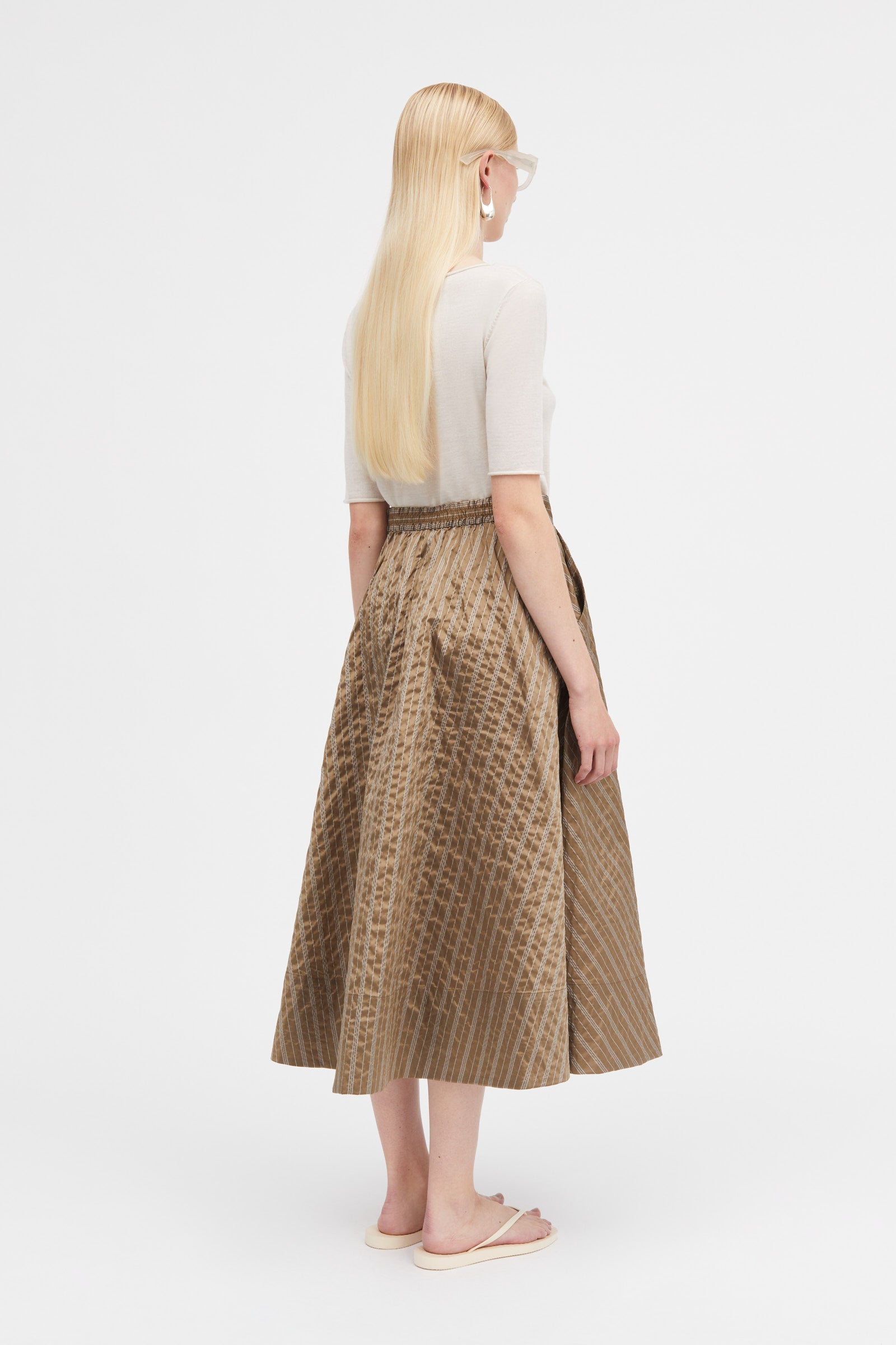 Mark Kenly Domino Tan Kobi Merino Sweater STONE