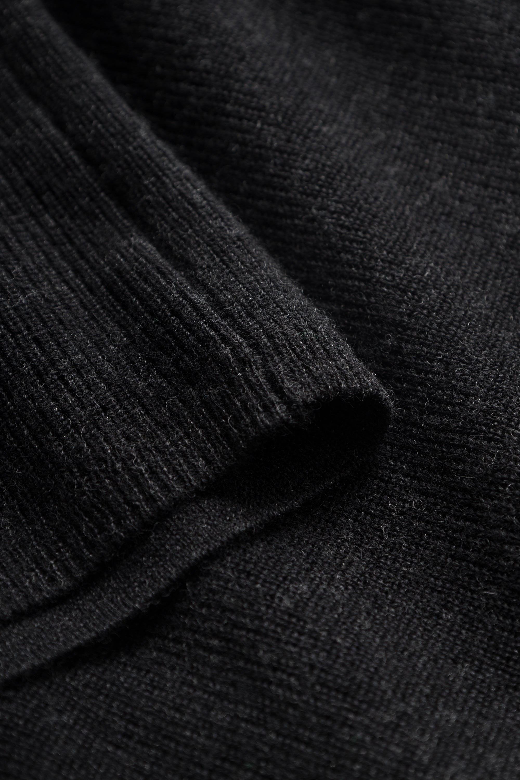 Mark Kenly Domino Tan Korine Merino Sweater BLACK