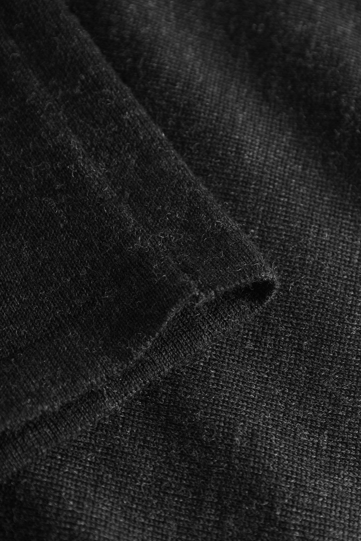 MKDT Studio Korinella Merino Sweater BLACK MELANGE