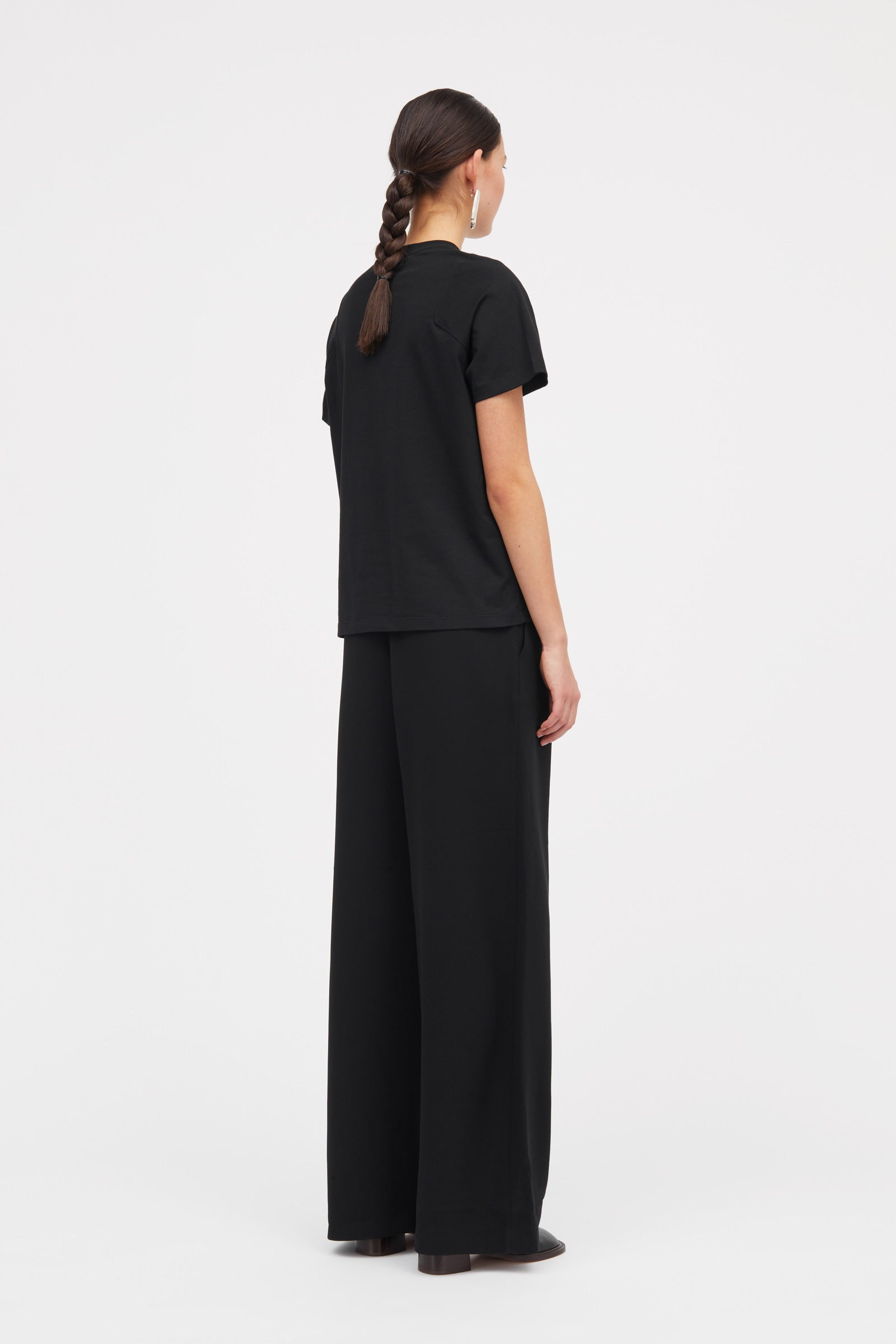 MKDT Studio Laia Jersey T-Shirts BLACK