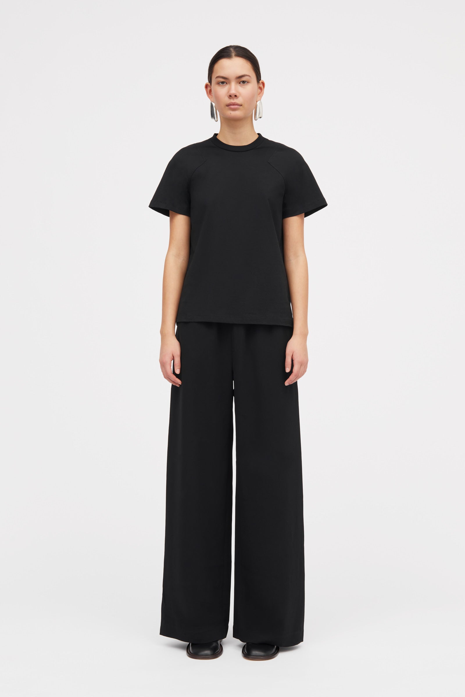 MKDT Studio Laia Jersey T-Shirts BLACK