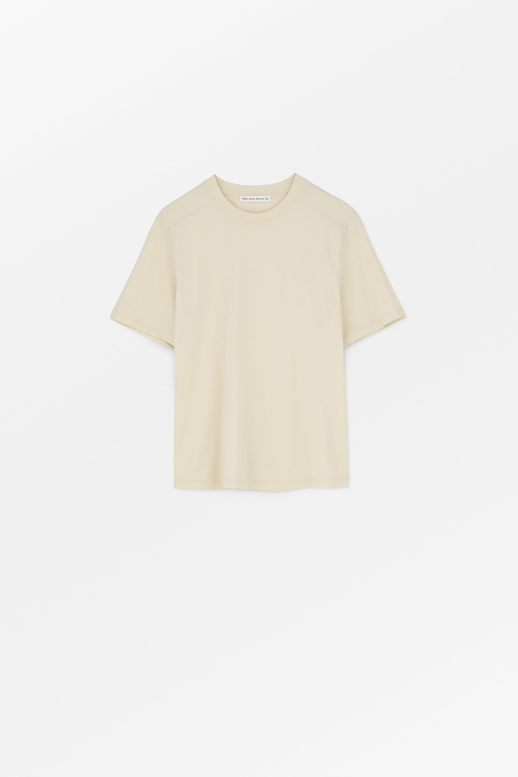 Mark Kenly Domino Tan Lauri Cotton Jersey T-Shirts CREAM