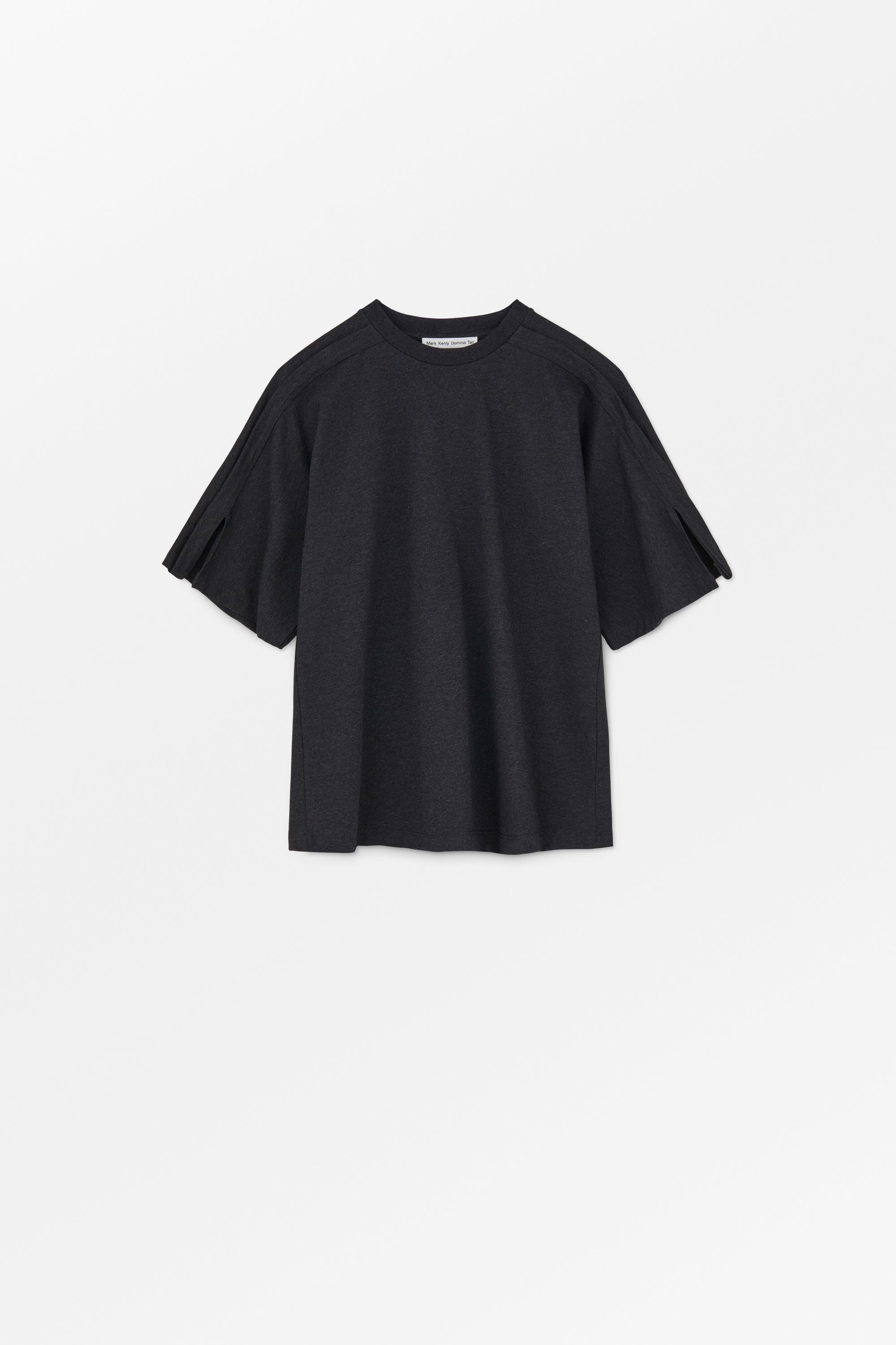 Mark Kenly Domino Tan Leoni Heavy Cotton Jersey T-Shirts DARK GREY MELANGE