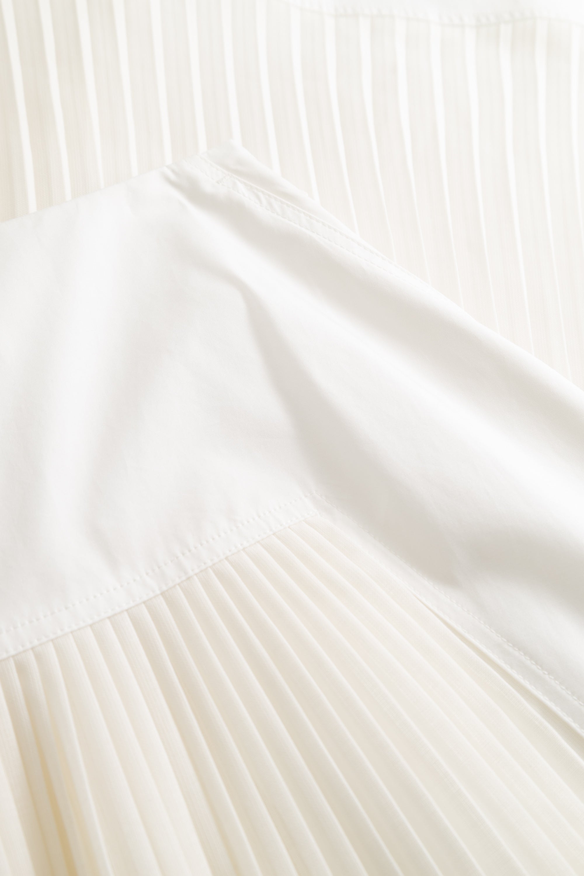 MKDT Studio NANNEL COTTON POPLIN Skirts WHITE