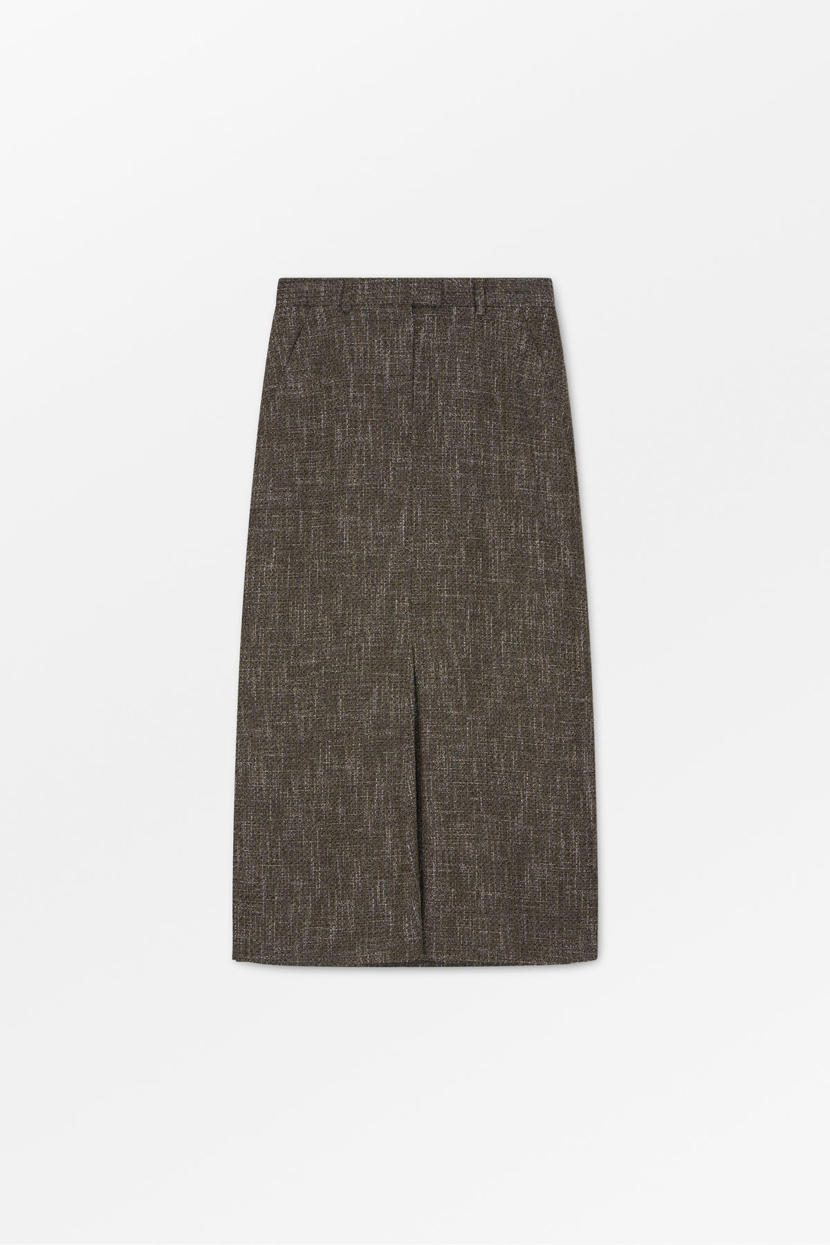 MKDT Studio NUNA LIGHT TWEED Skirts SEPIA MELANGE