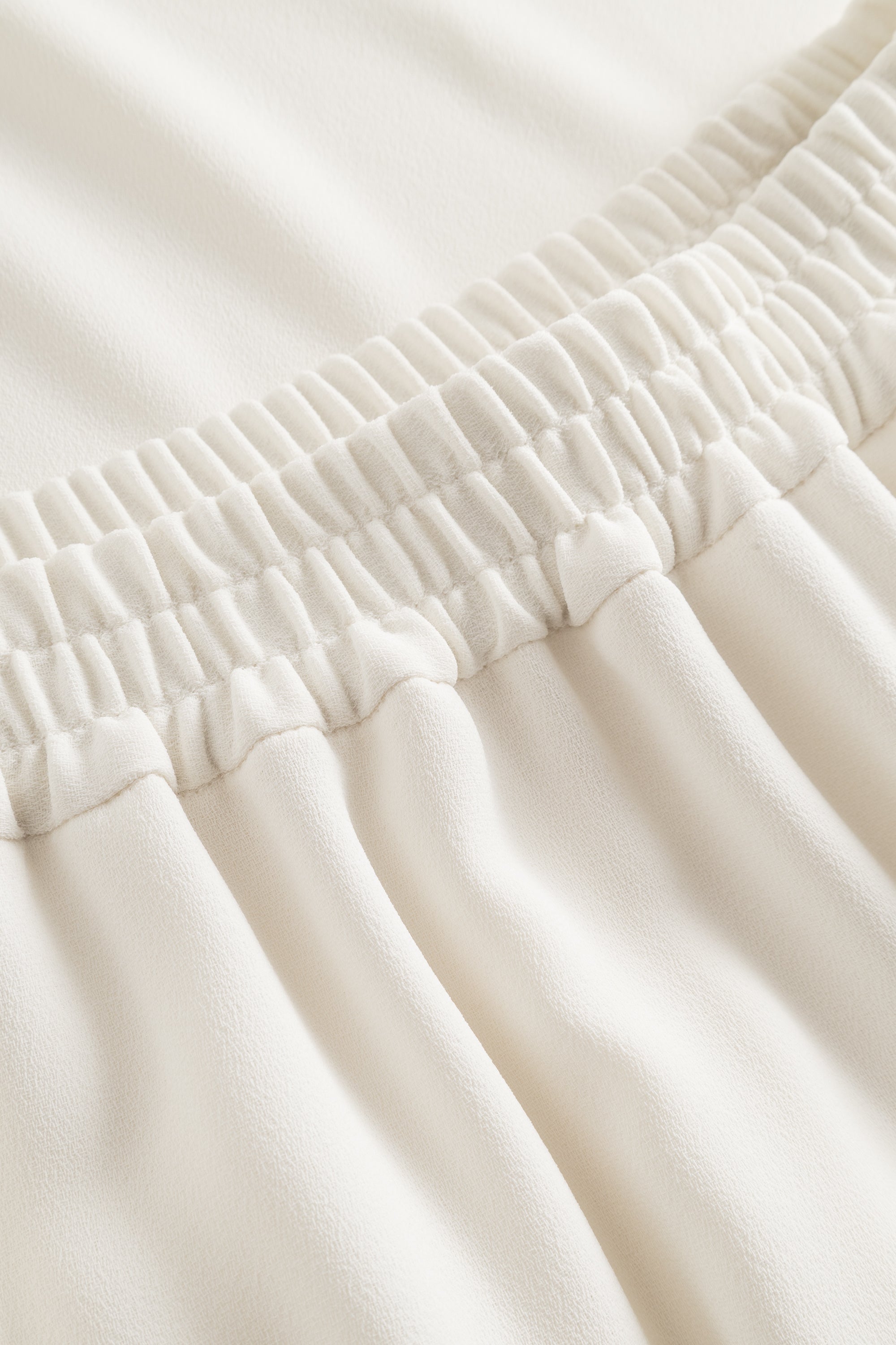 MKDT Studio Nasha Crepe Georgette Skirts IVORY