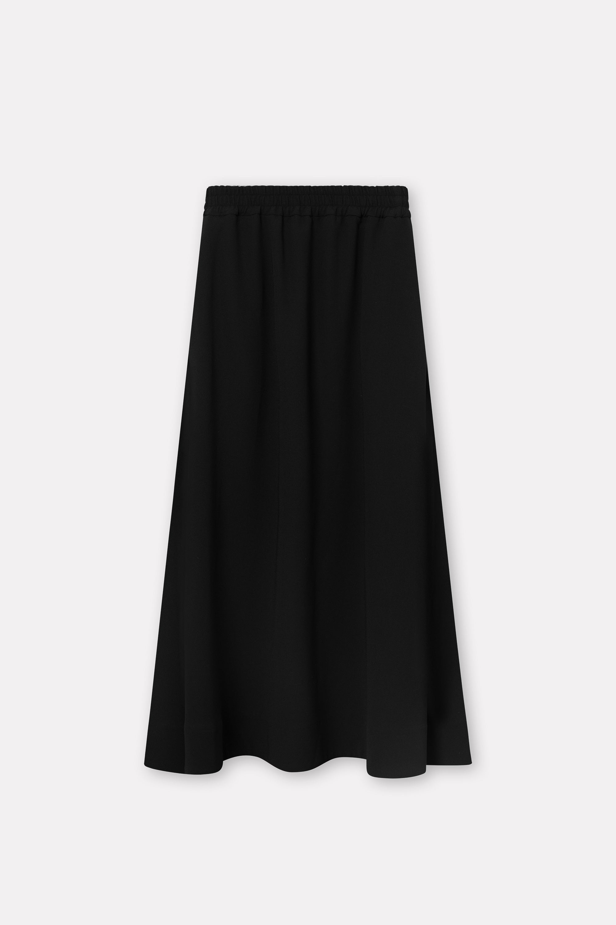 MKDT Studio Nasha Crepe Georgette Skirts BLACK