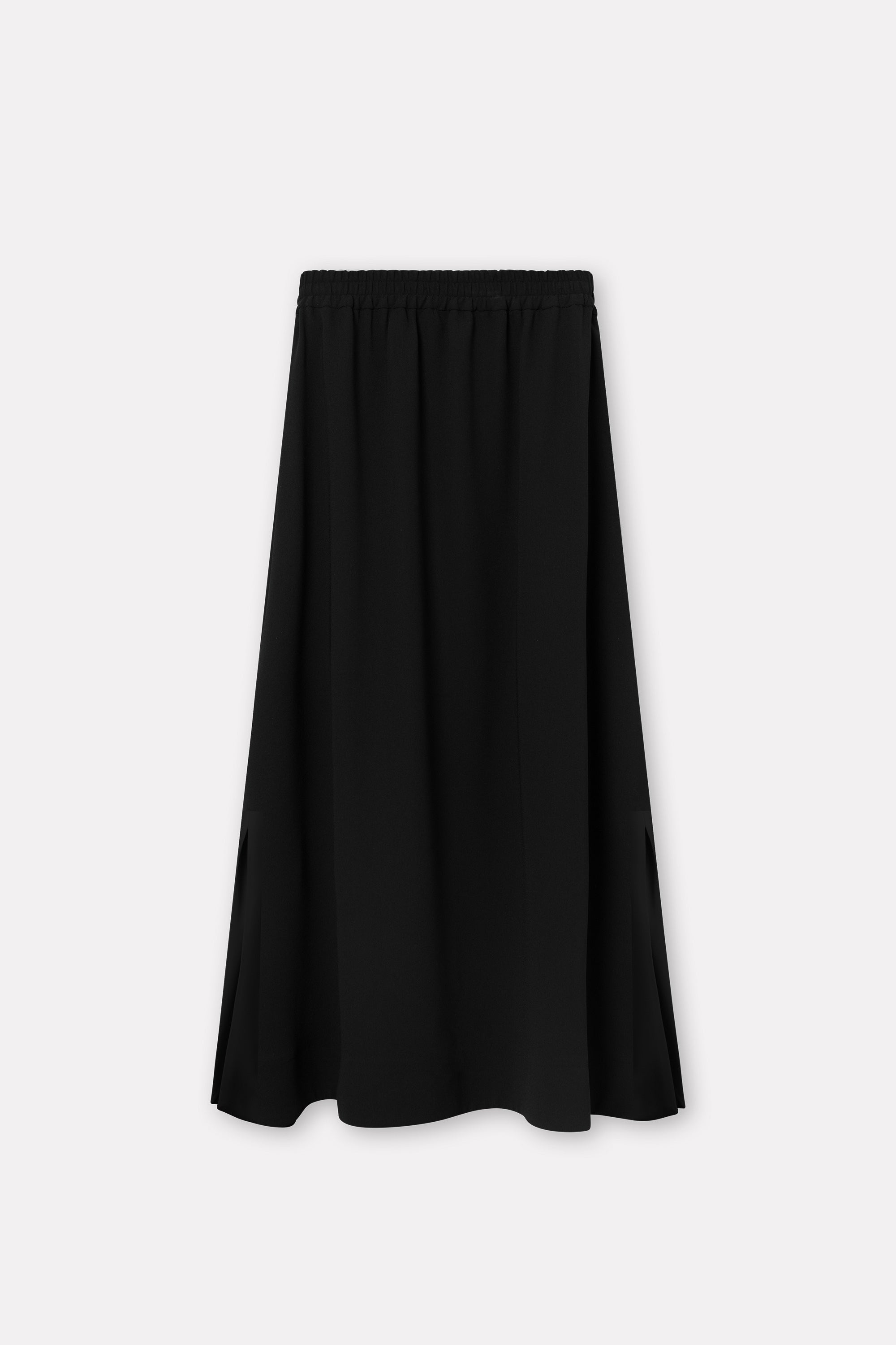 MKDT Studio Nasha Crepe Georgette Skirts BLACK