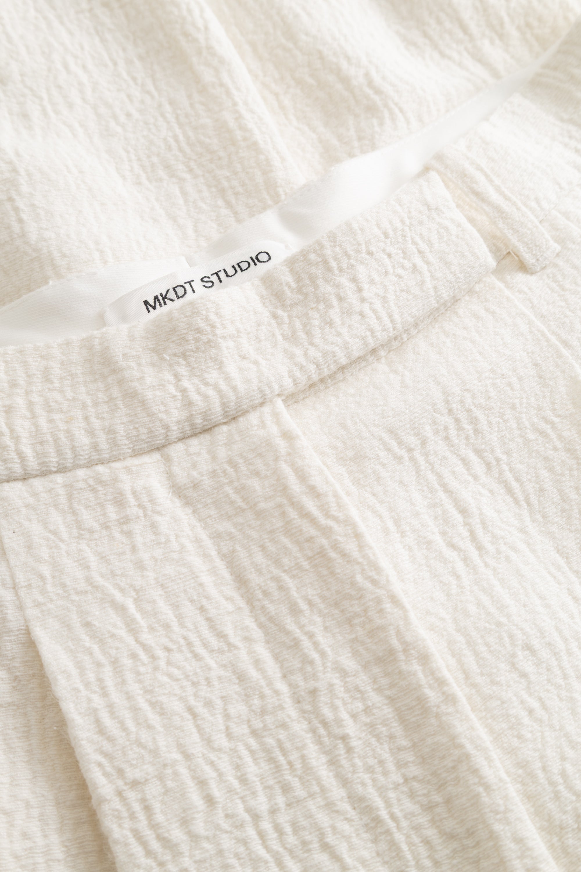 MKDT Studio PEMMA IVORY WAVE Pants IVORY