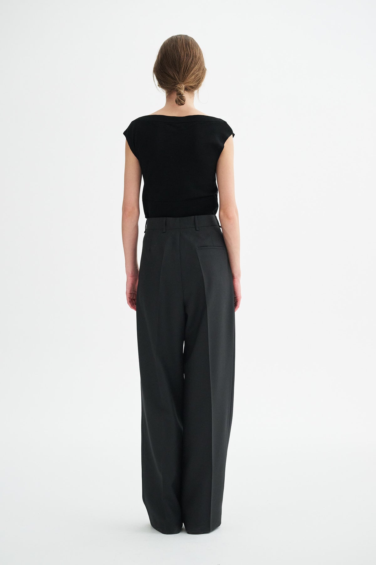 MKDT Studio PIRKA ECO WOOL TWILL Pants GREY