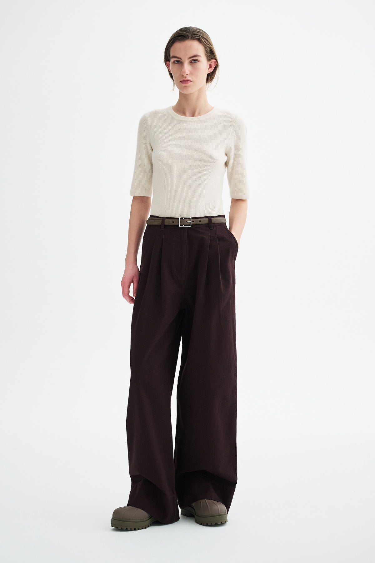 MKDT Studio PRAIRIE COTTON TWILL Pants FIG