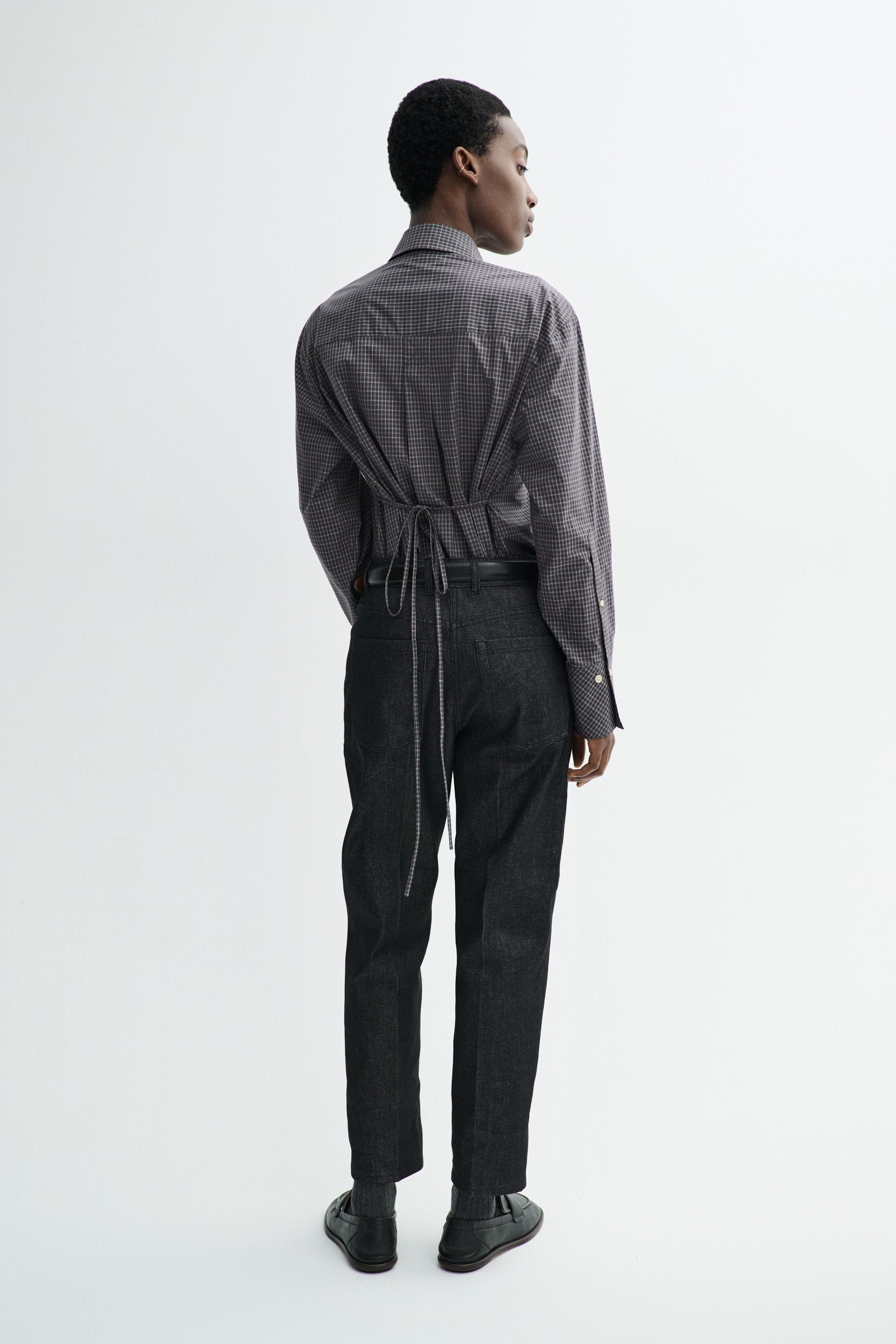 MKDT Studio PRAME BLACK DENIM Pants BLACK DENIM