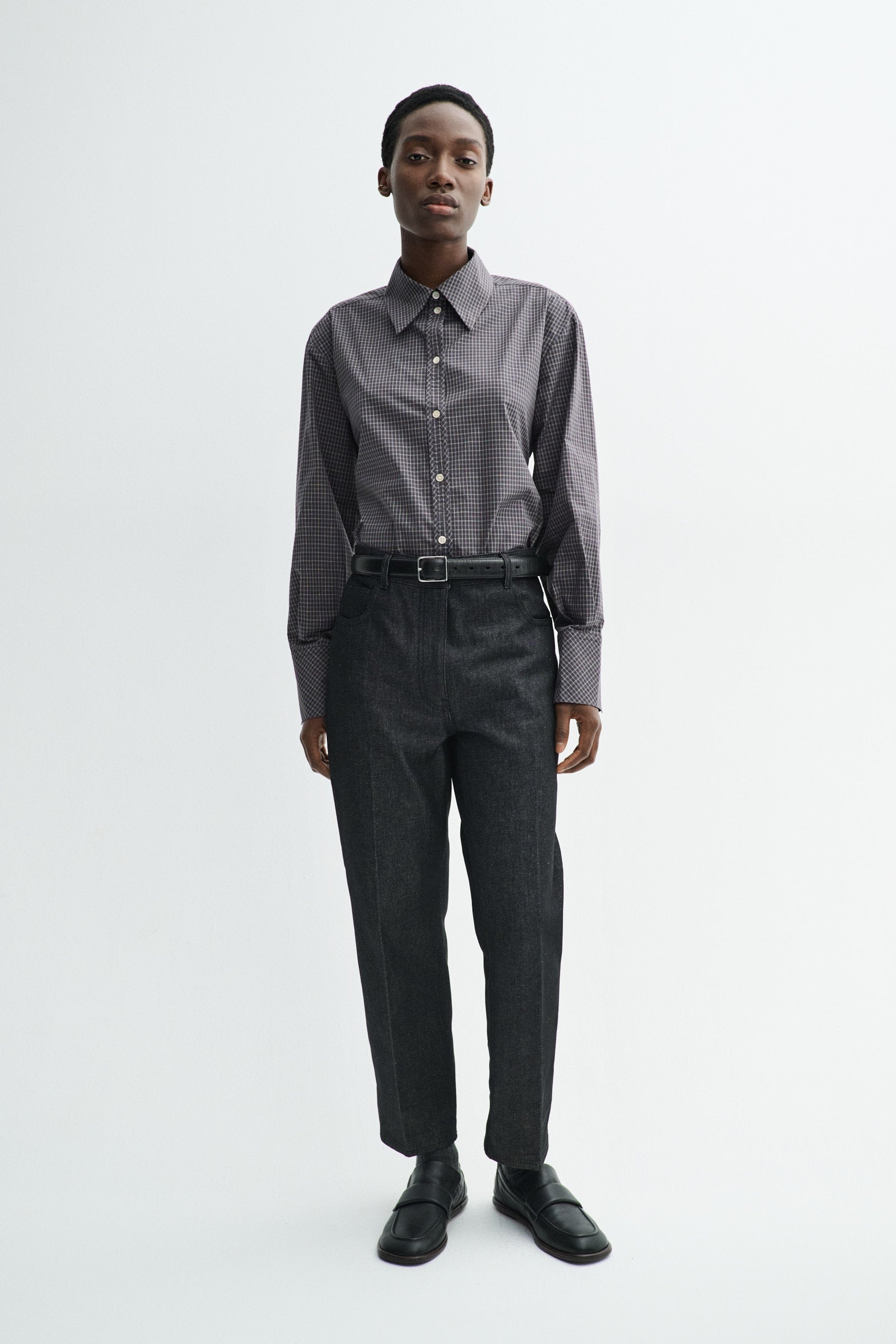 MKDT Studio PRAME BLACK DENIM Pants BLACK DENIM