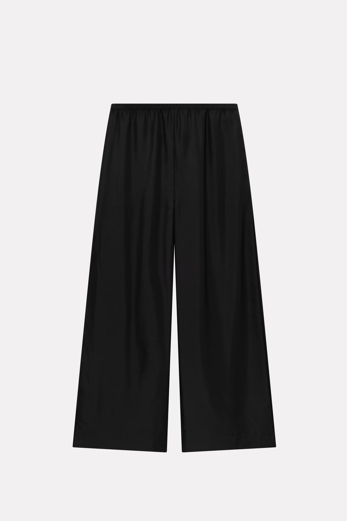 MKDT Studio PRESSA MATTE SILK TWILL Pants BLACK