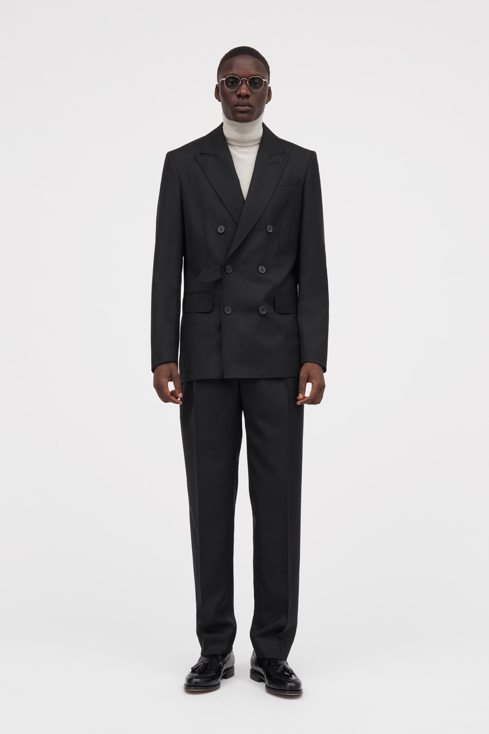 MKDT Studio Pepe Eco Wool Twill Pants BLACK