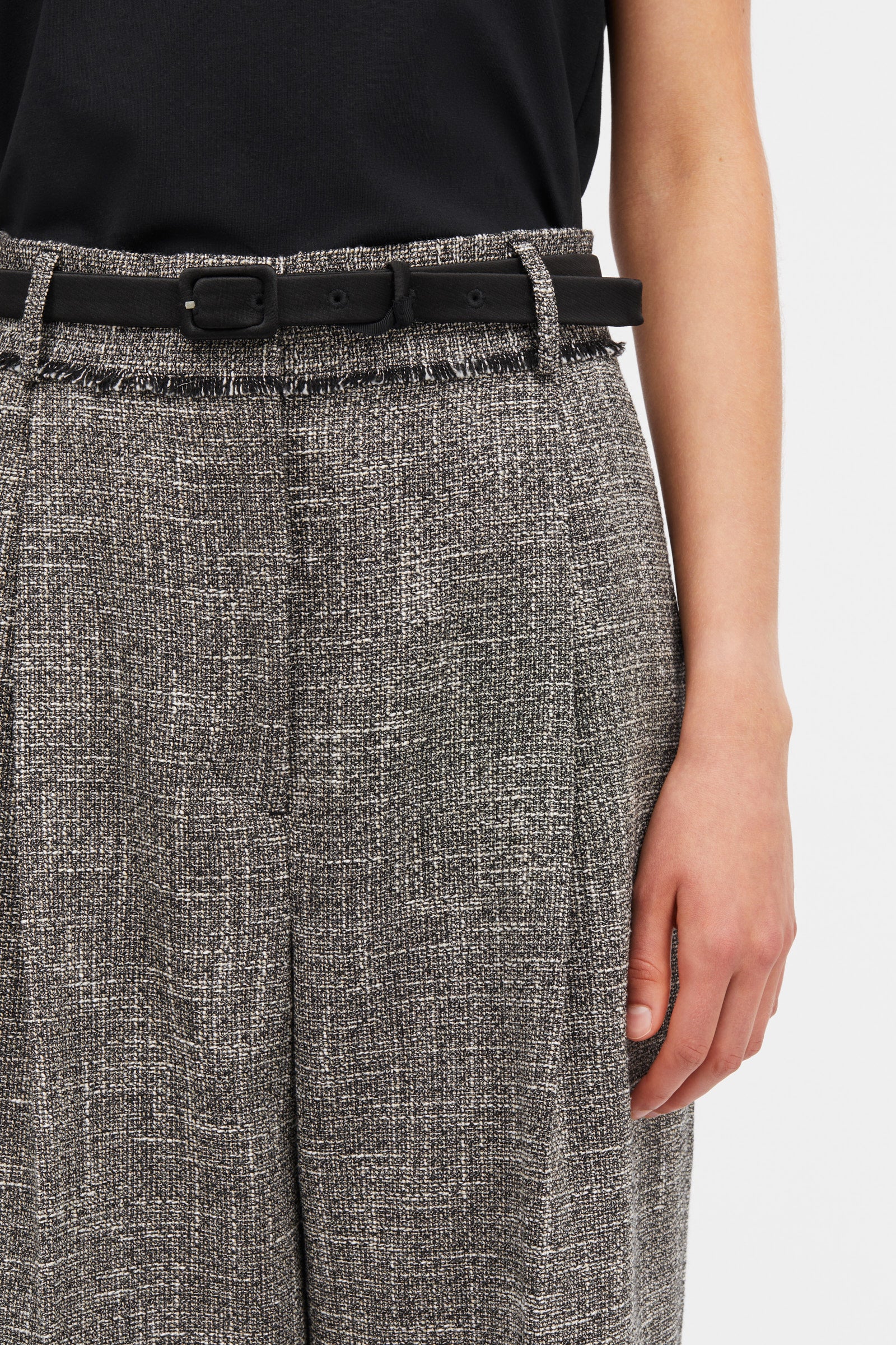 MKDT Studio Pirka Tweed Pants GRANITE