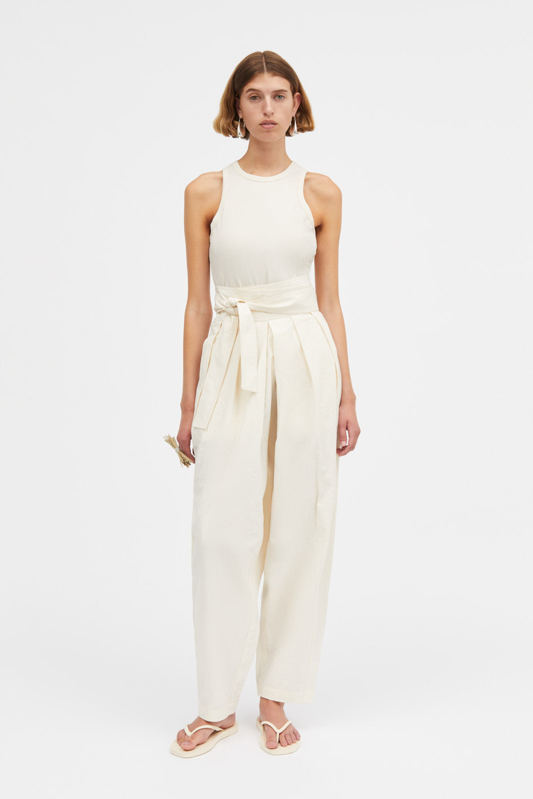 MKDT Studio Polina Pants Pants ECRU