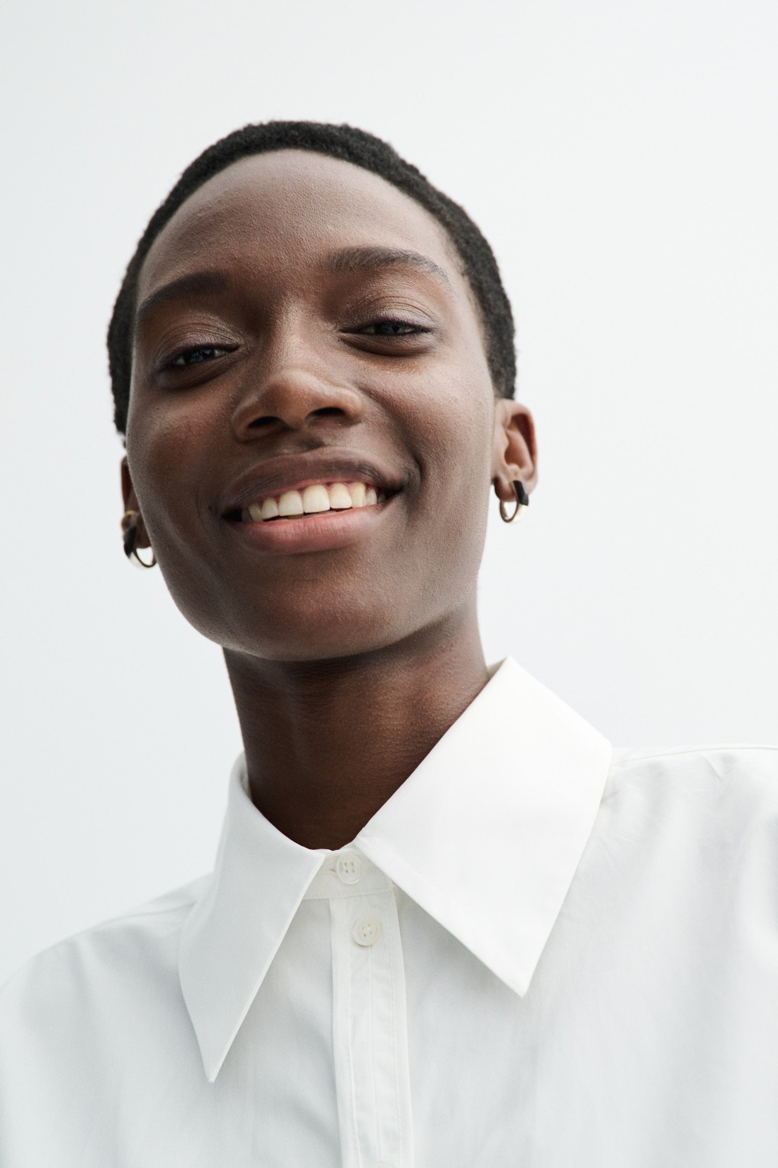 MKDT Studio SEBASTIANA COTTON POPLIN Shirts WHITE