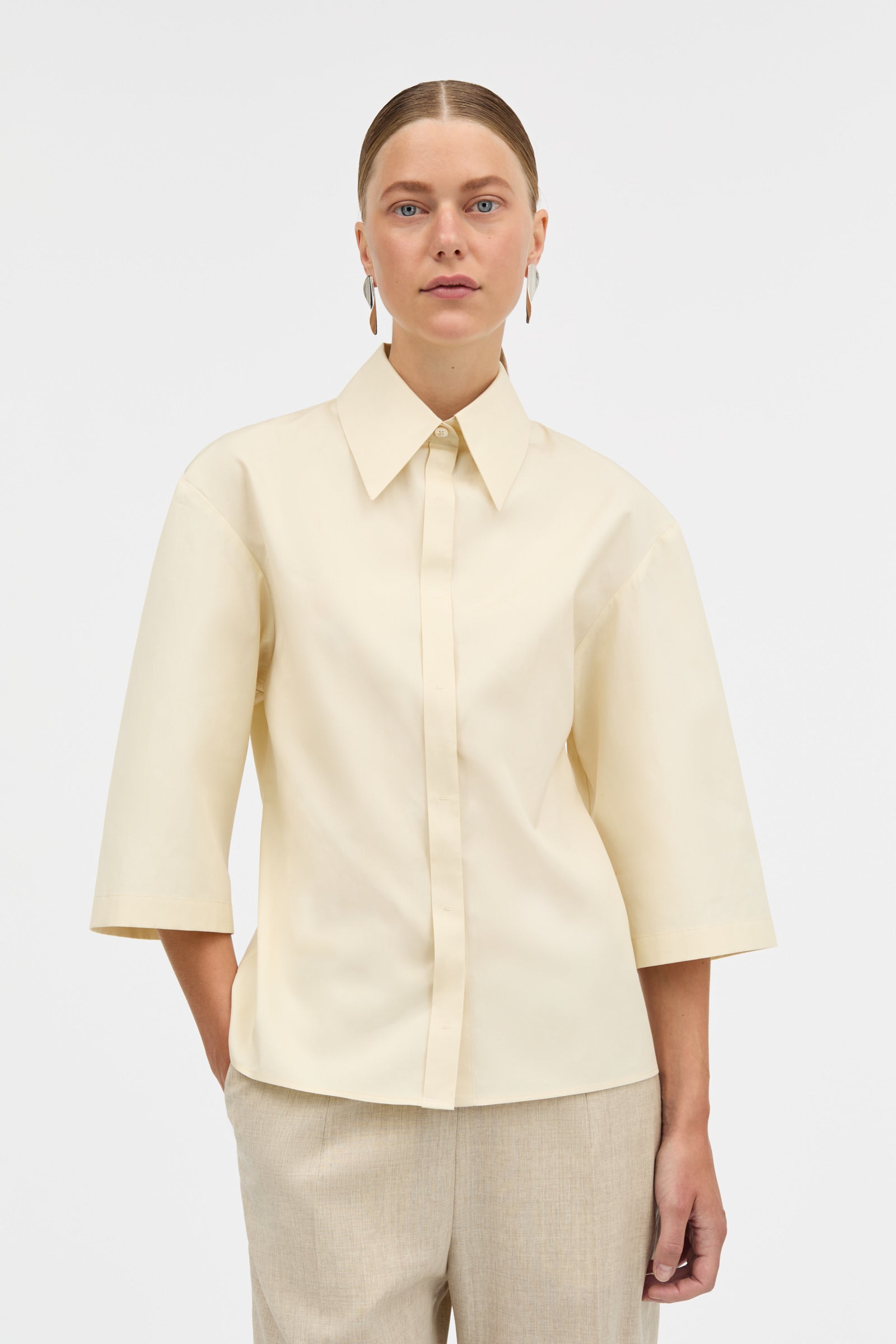 MKDT Studio SUKI MKDT SIGNATUREPOPLIN Shirts CHIFFON