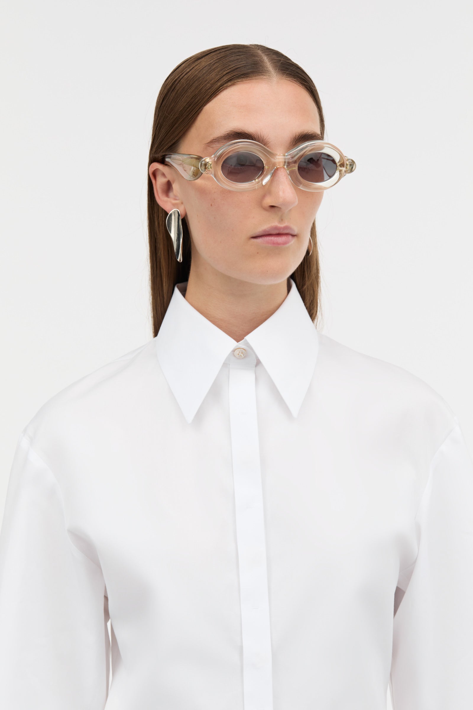 MKDT Studio SUKI MKDT SIGNATUREPOPLIN Shirts WHITE