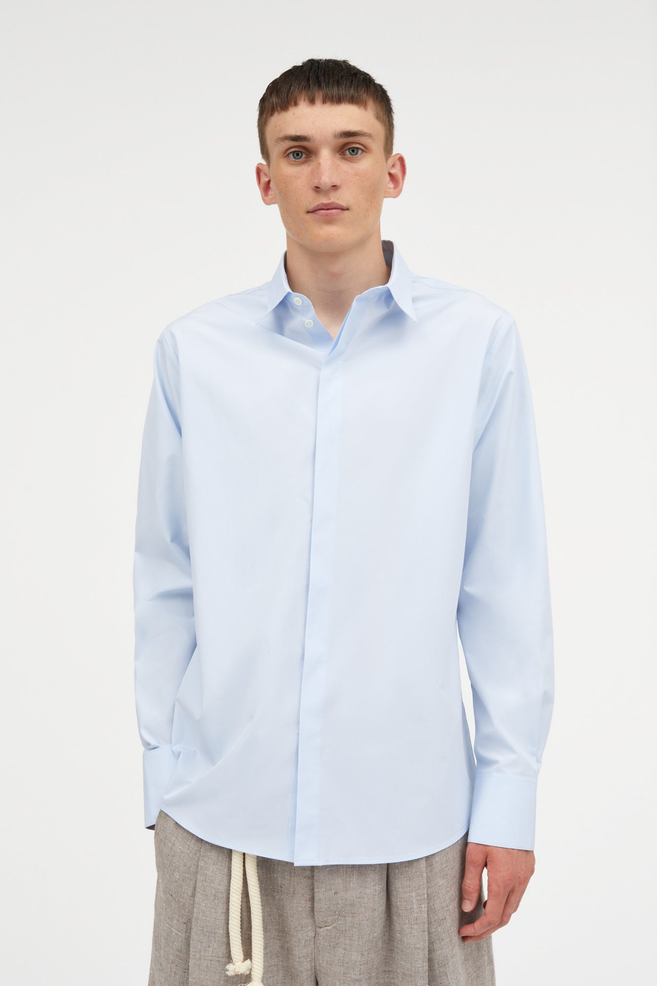 MKDT Studio Salomon Poplin Shirts LIGHT BLUE
