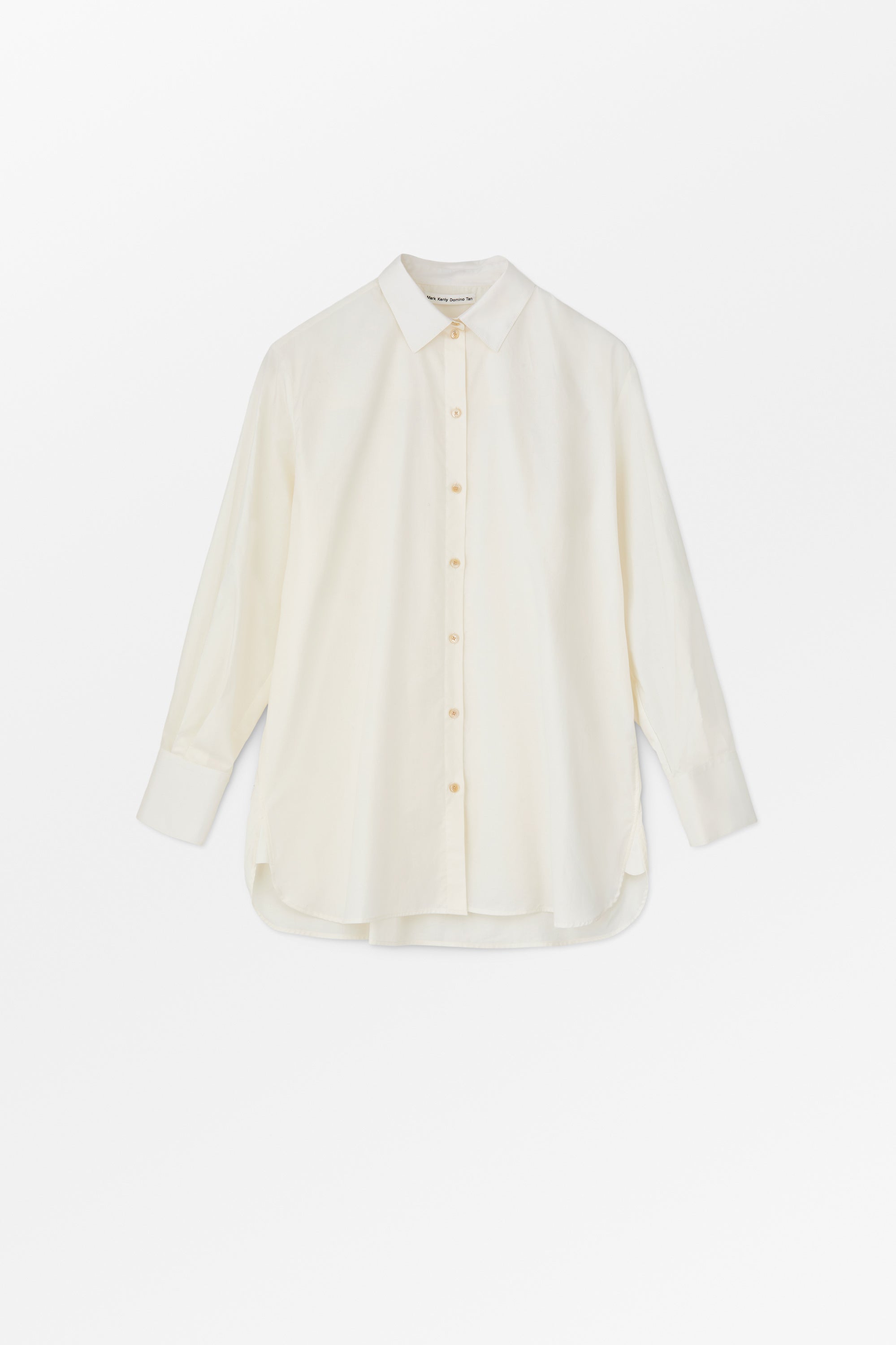 MKDT Studio Sevasti Sheer Cotton Organic Shirts BABYS BREATH
