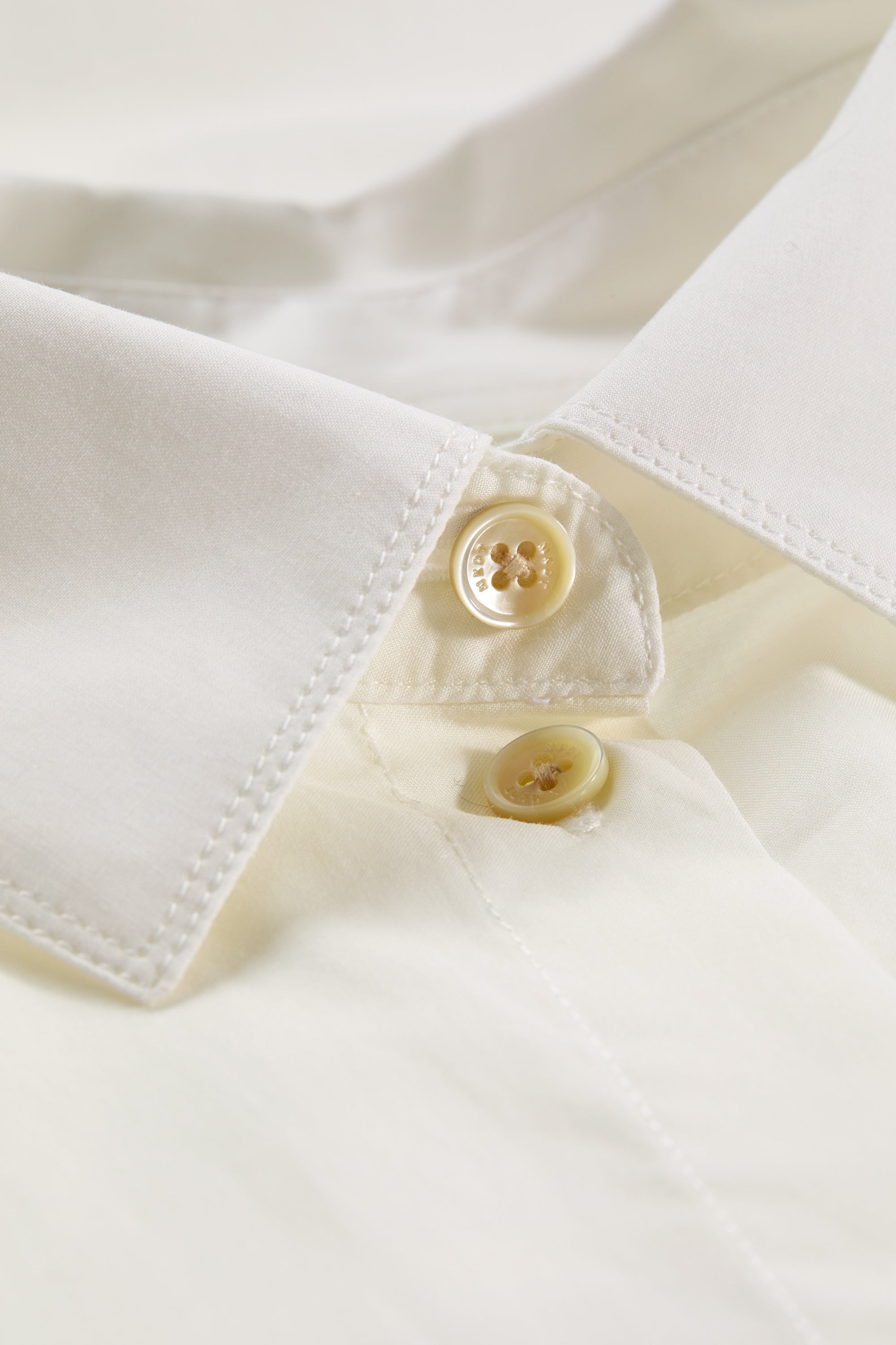 MKDT Studio Sevasti Sheer Cotton Organic Shirts BABYS BREATH
