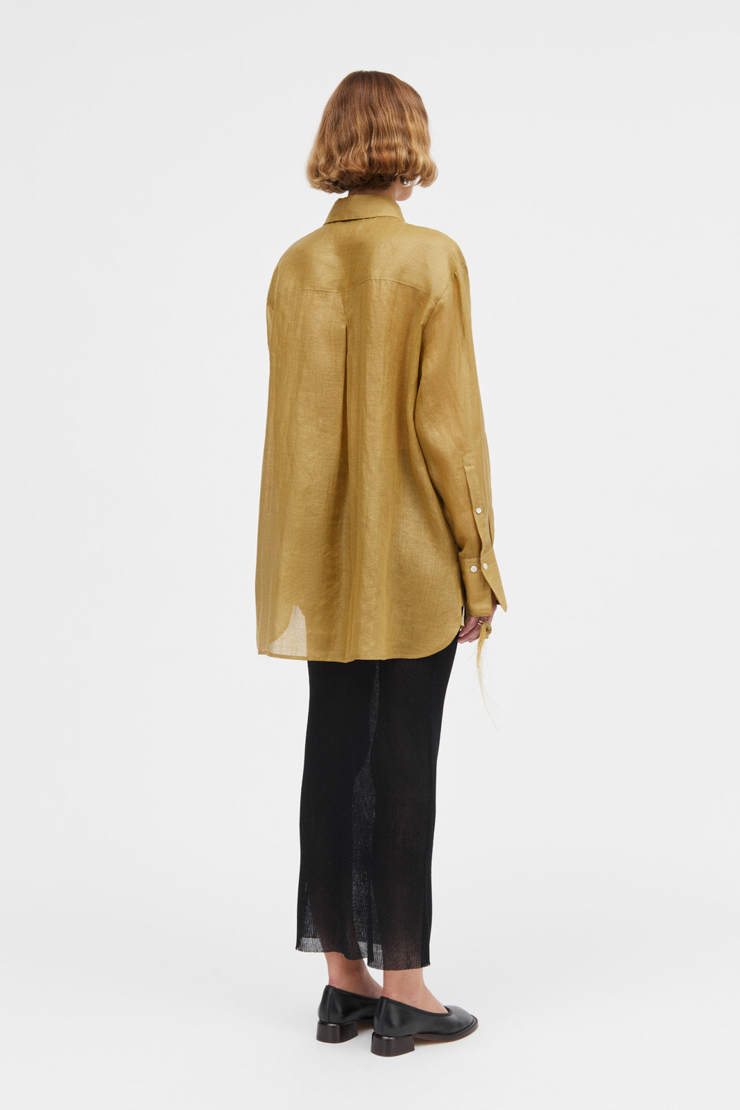 MKDT Studio Sigga Shirt Shirts GOLD OLIVE