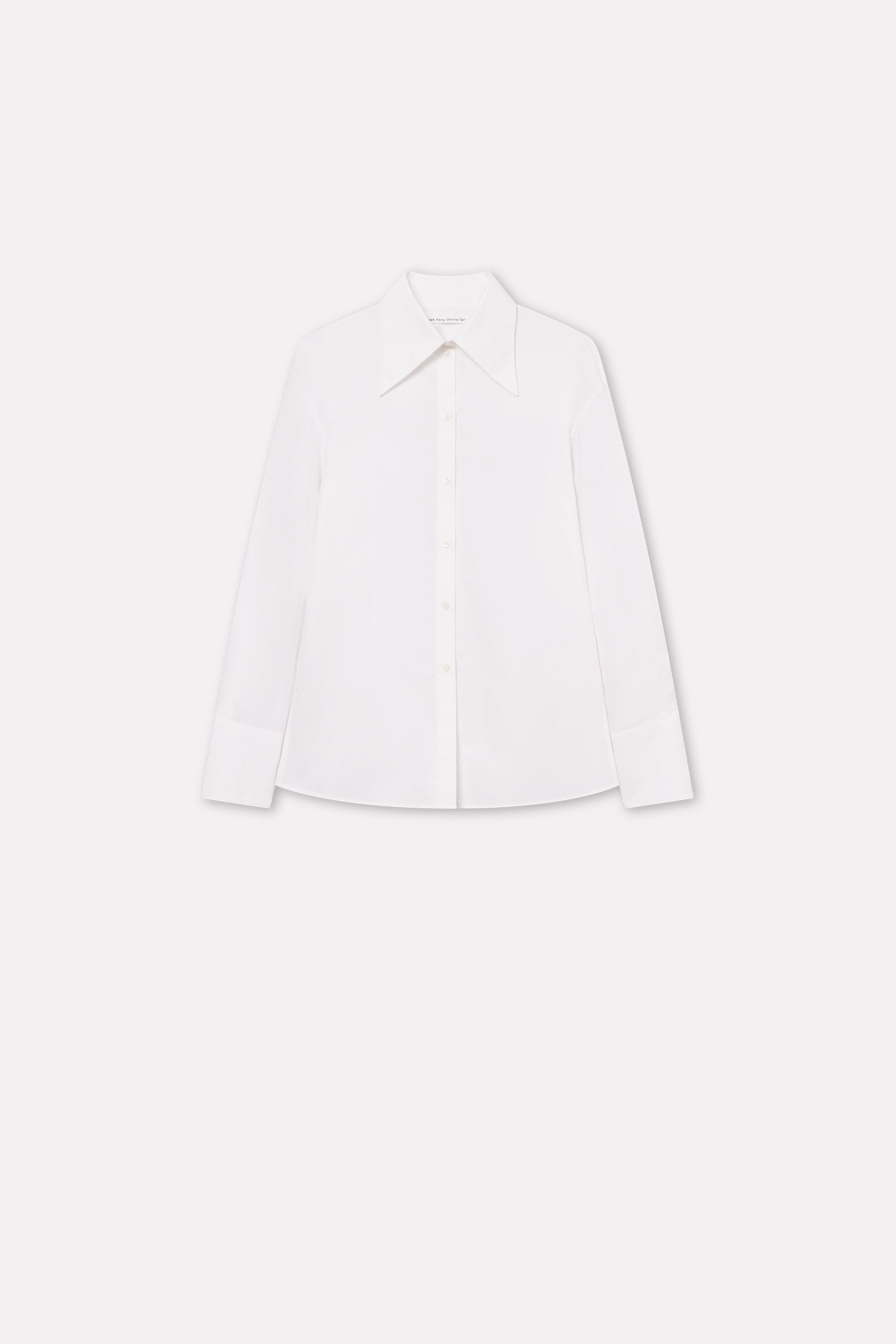 Mark Kenly Domino Tan Simi Poplin Shirts WHITE