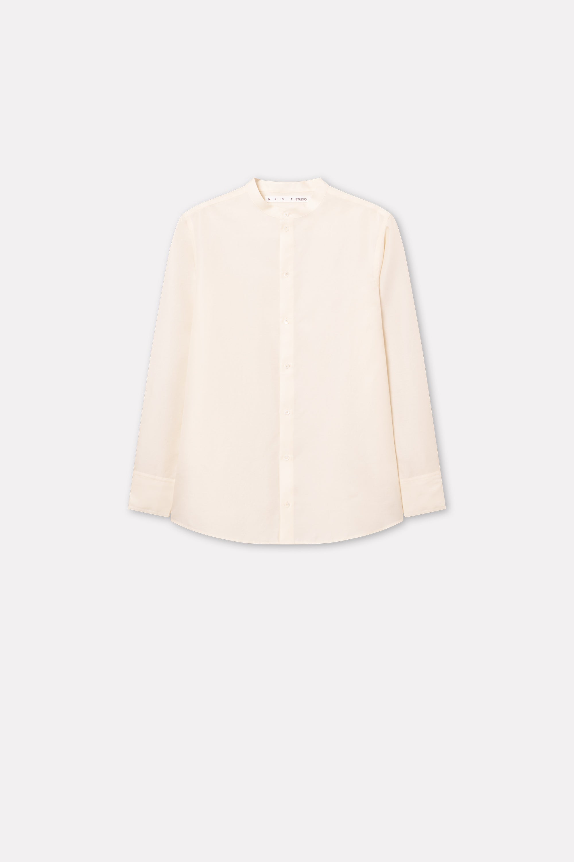 Mark Kenly Domino Tan Simon-atelier Silk Wool Twill Shirts IVORY